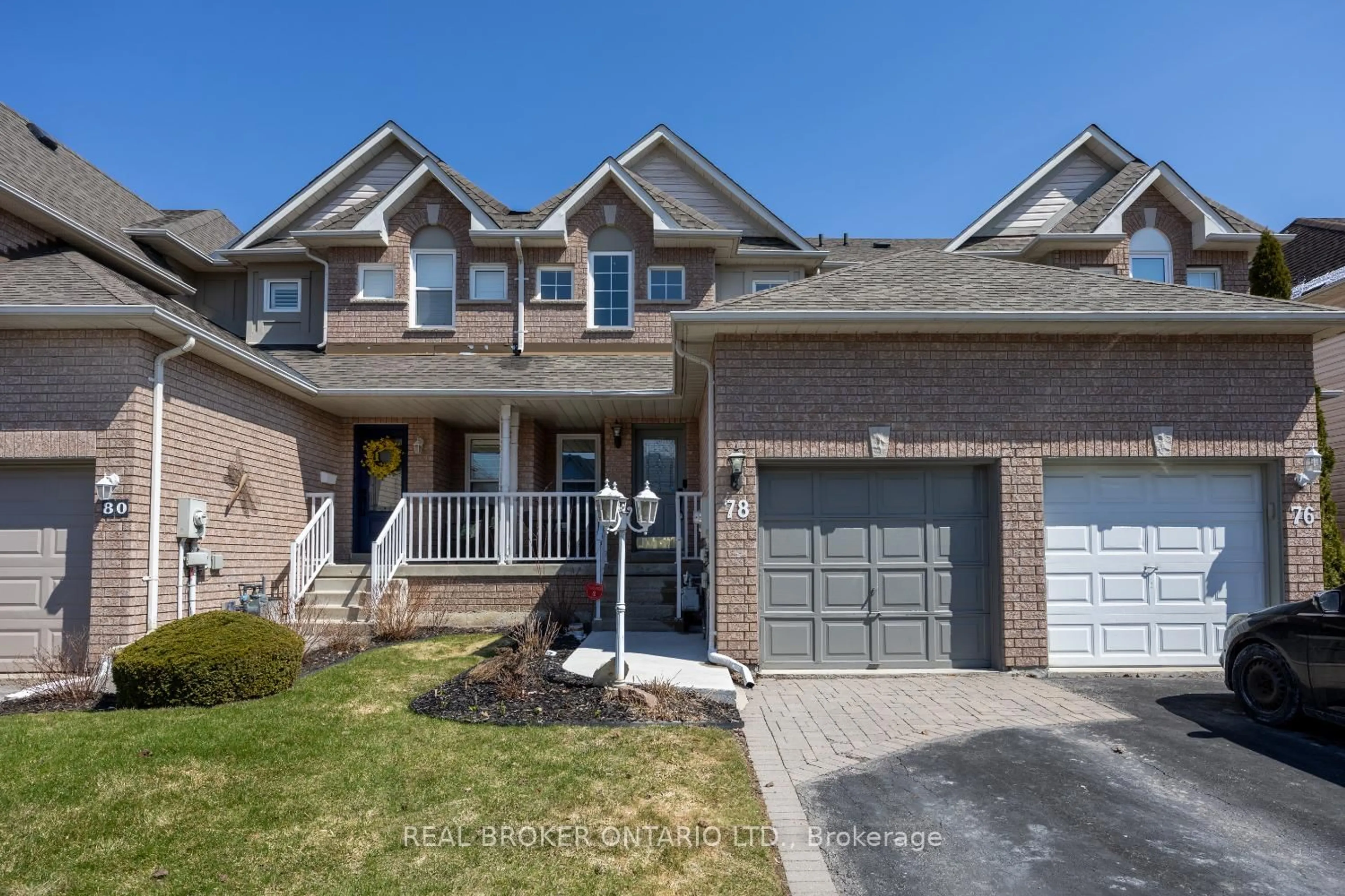 Home with brick exterior material, street for 78 Shady Lane Cres, Clarington Ontario L1C 5B1