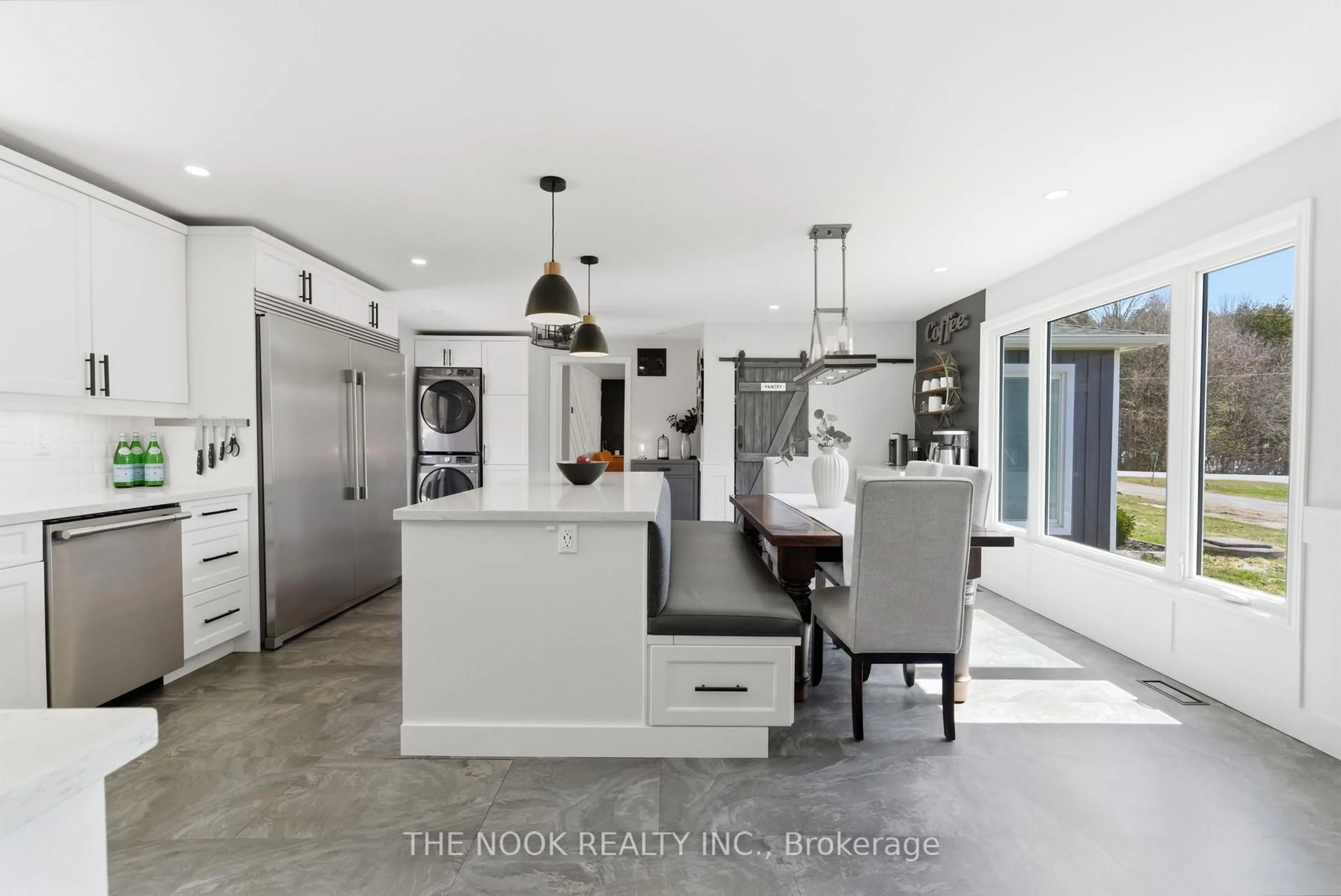 Open concept kitchen, unknown for 7704 Leskard Rd, Clarington Ontario L0B 1M0