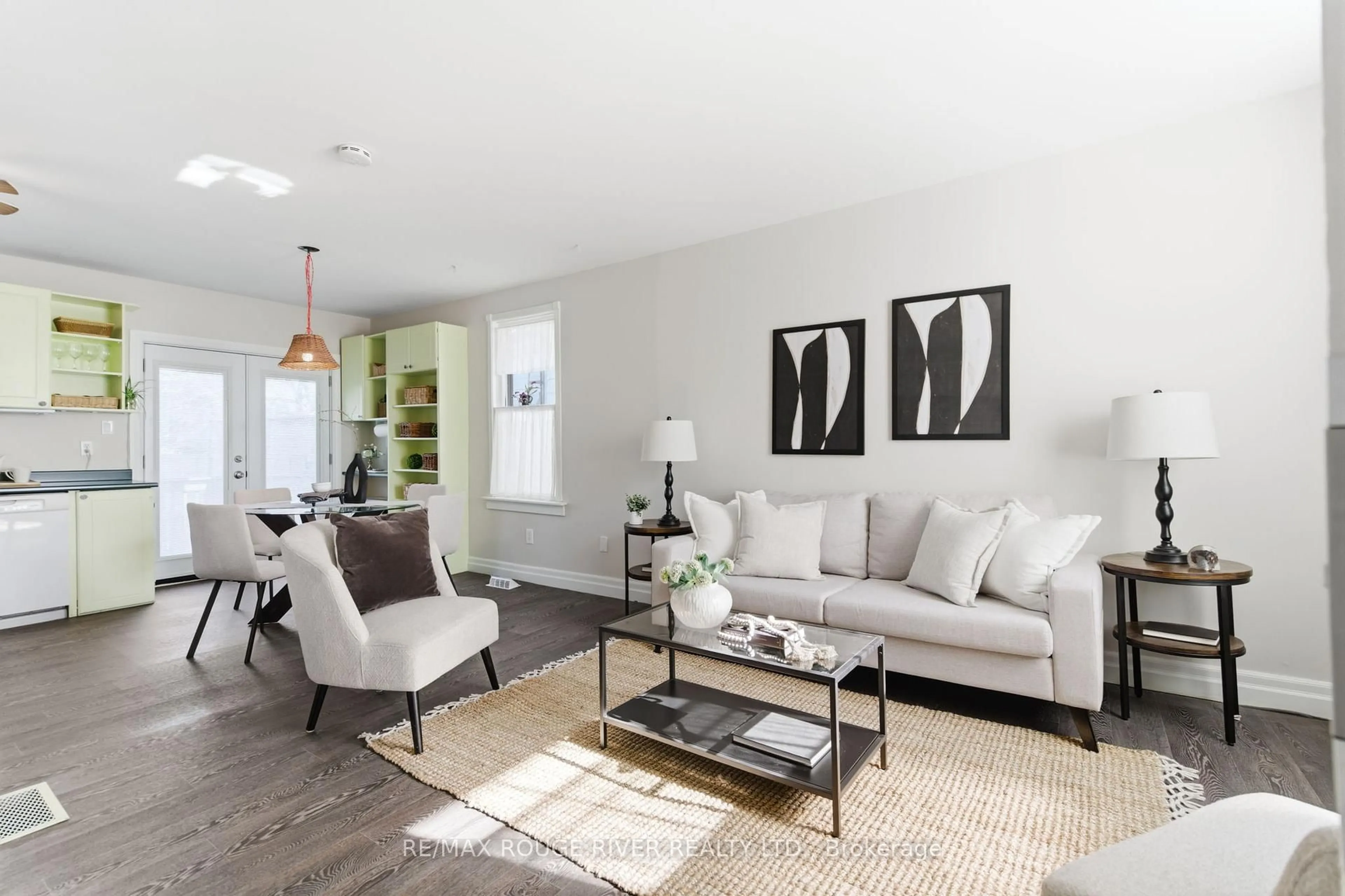 Living room with furniture, unknown for 195 Burk St, Oshawa Ontario L1J 4C2