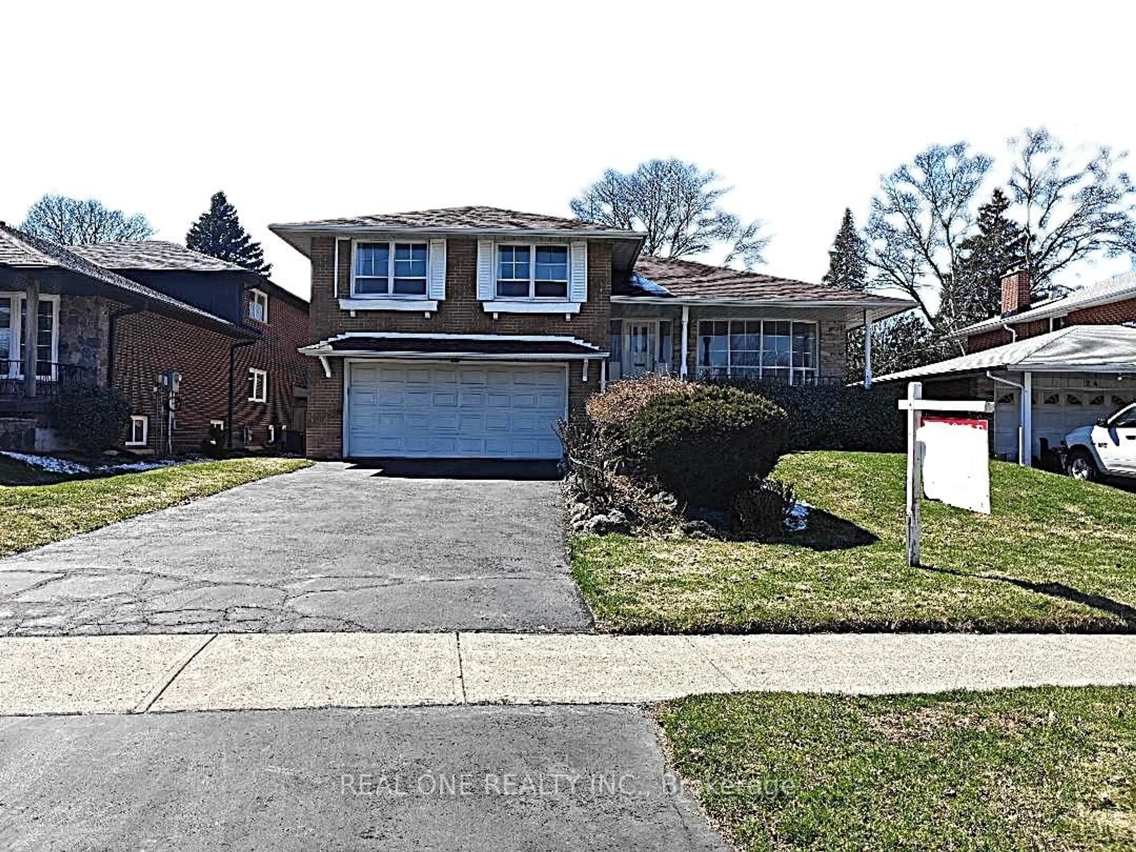 Home with brick exterior material, street for 22 Kenmanor Blvd, Toronto Ontario M1W 1R7