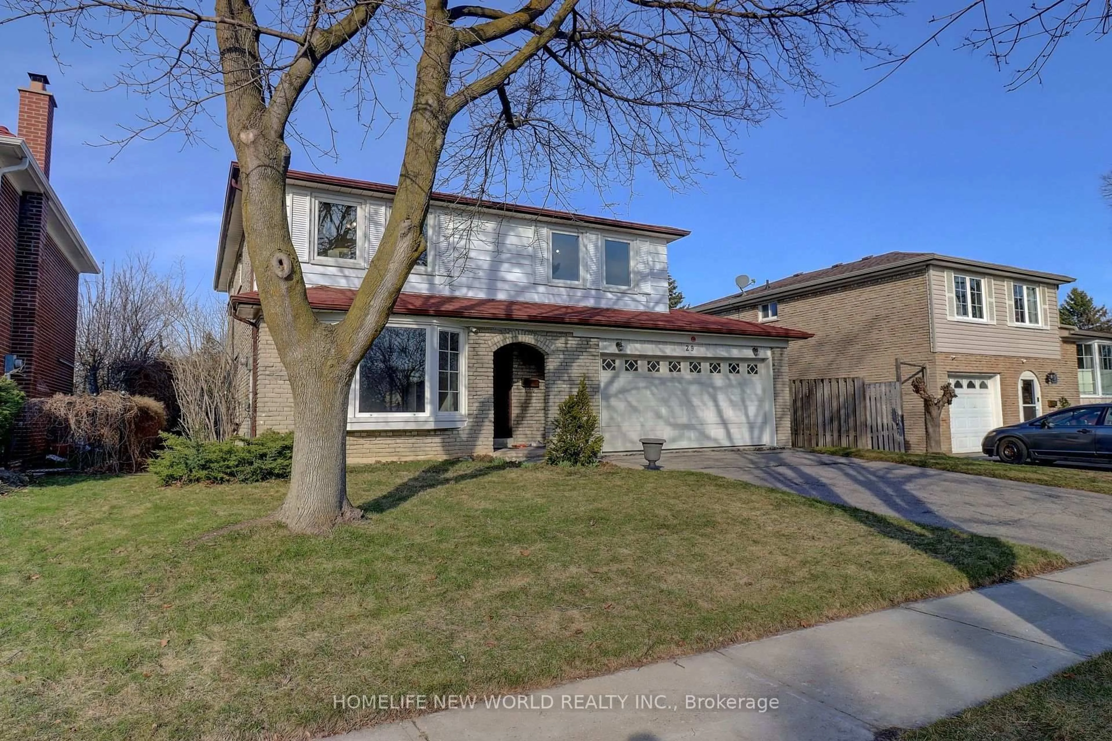 Home with brick exterior material, street for 29 Deepdale Dr, Toronto Ontario M1S 2N3