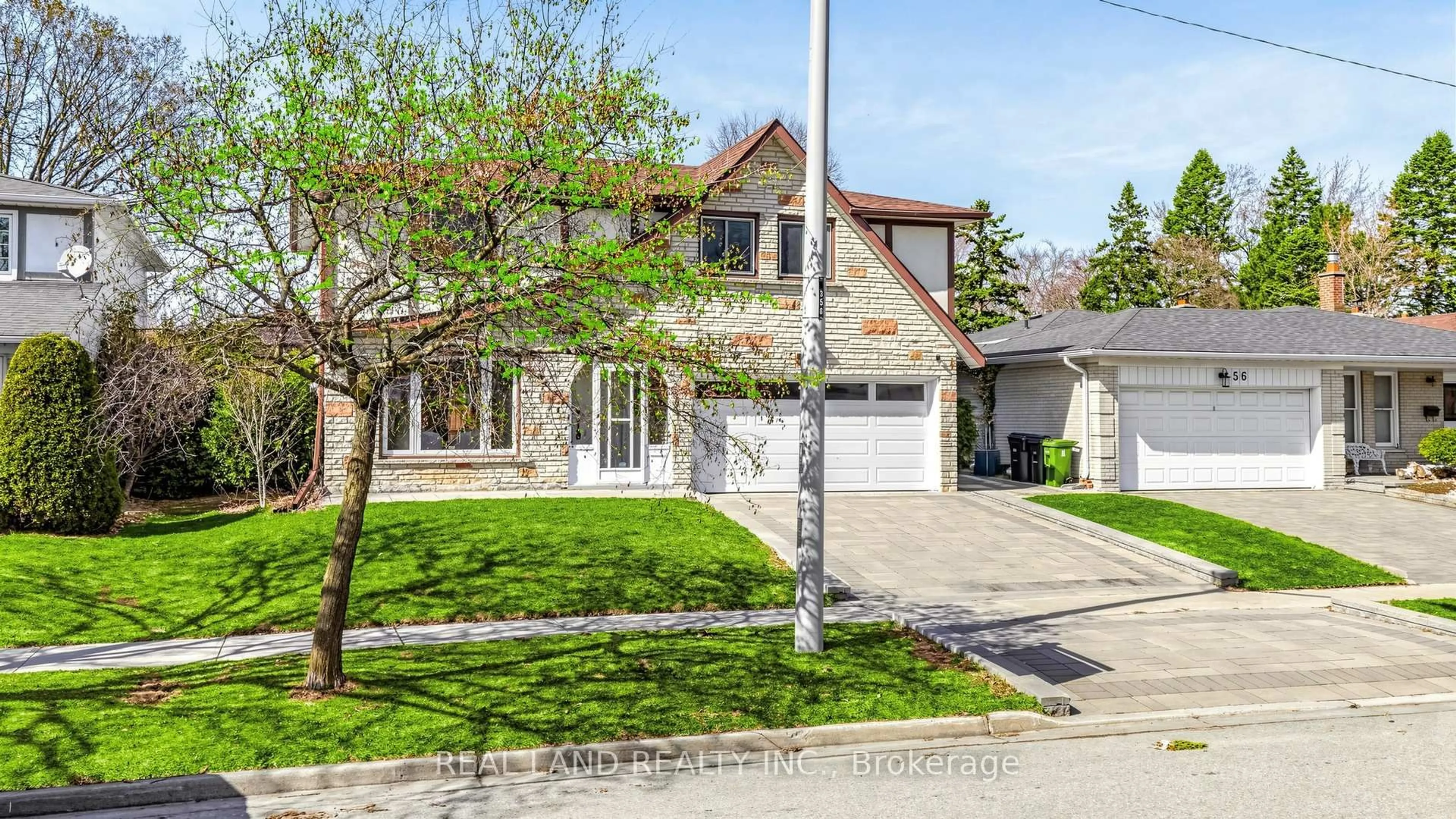 Home with brick exterior material, street for 54 Marblemount Cres, Toronto Ontario M1T 2H4
