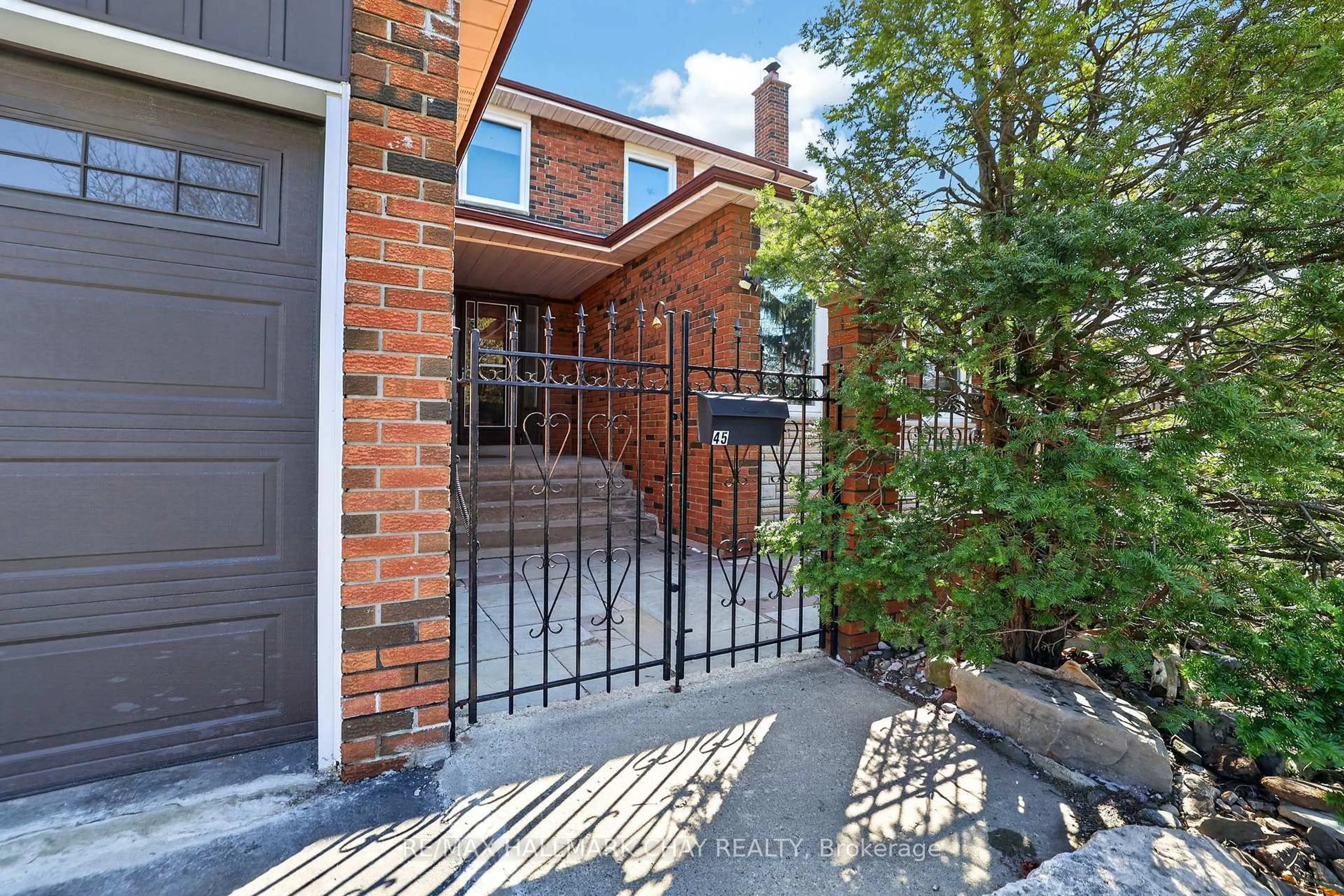 Home with brick exterior material, street for 45 Beamsville Dr, Toronto Ontario M1T 3S1