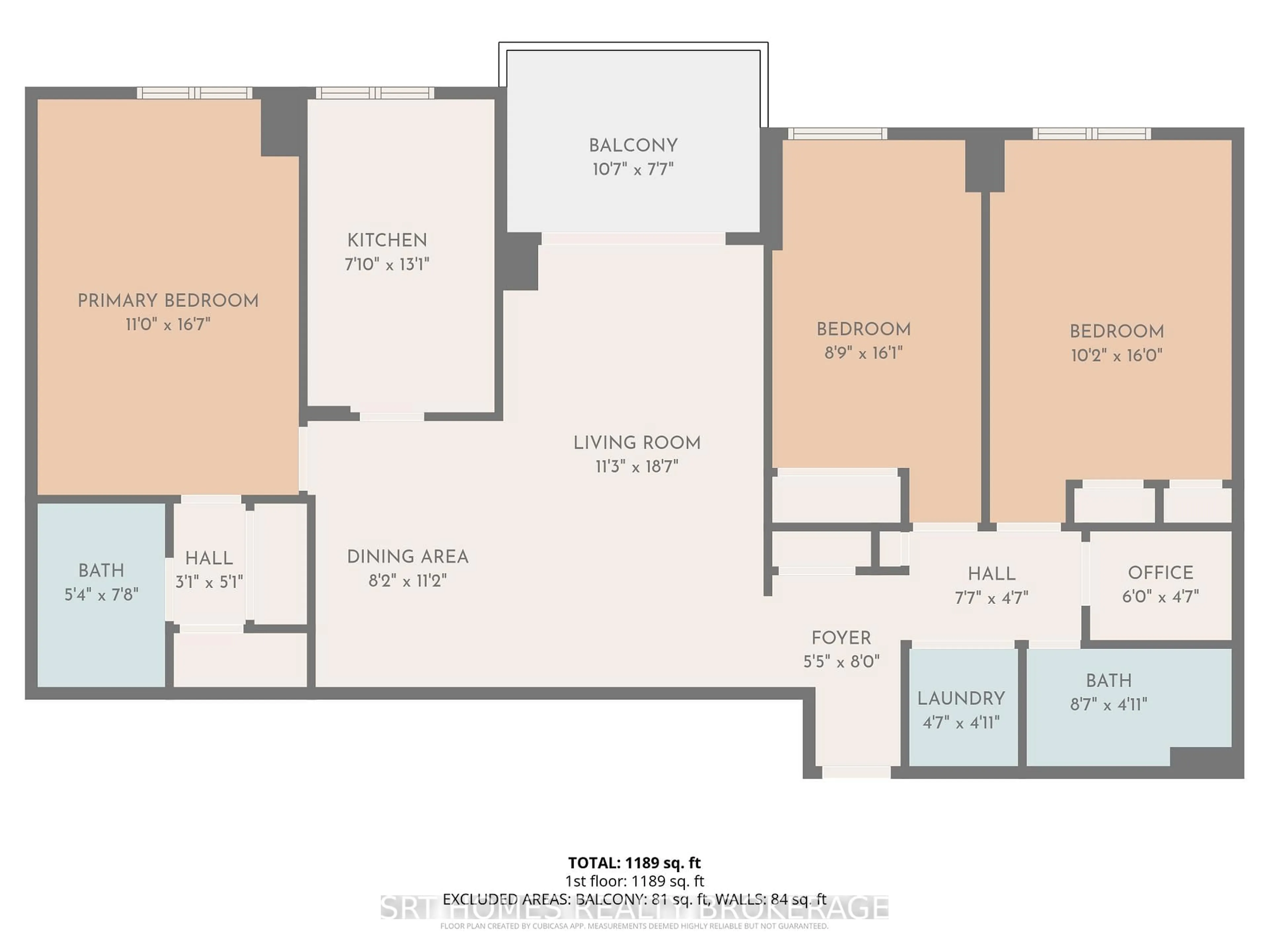 Floor plan for 66 Falby Crt #408, Ajax Ontario L1S 3L2