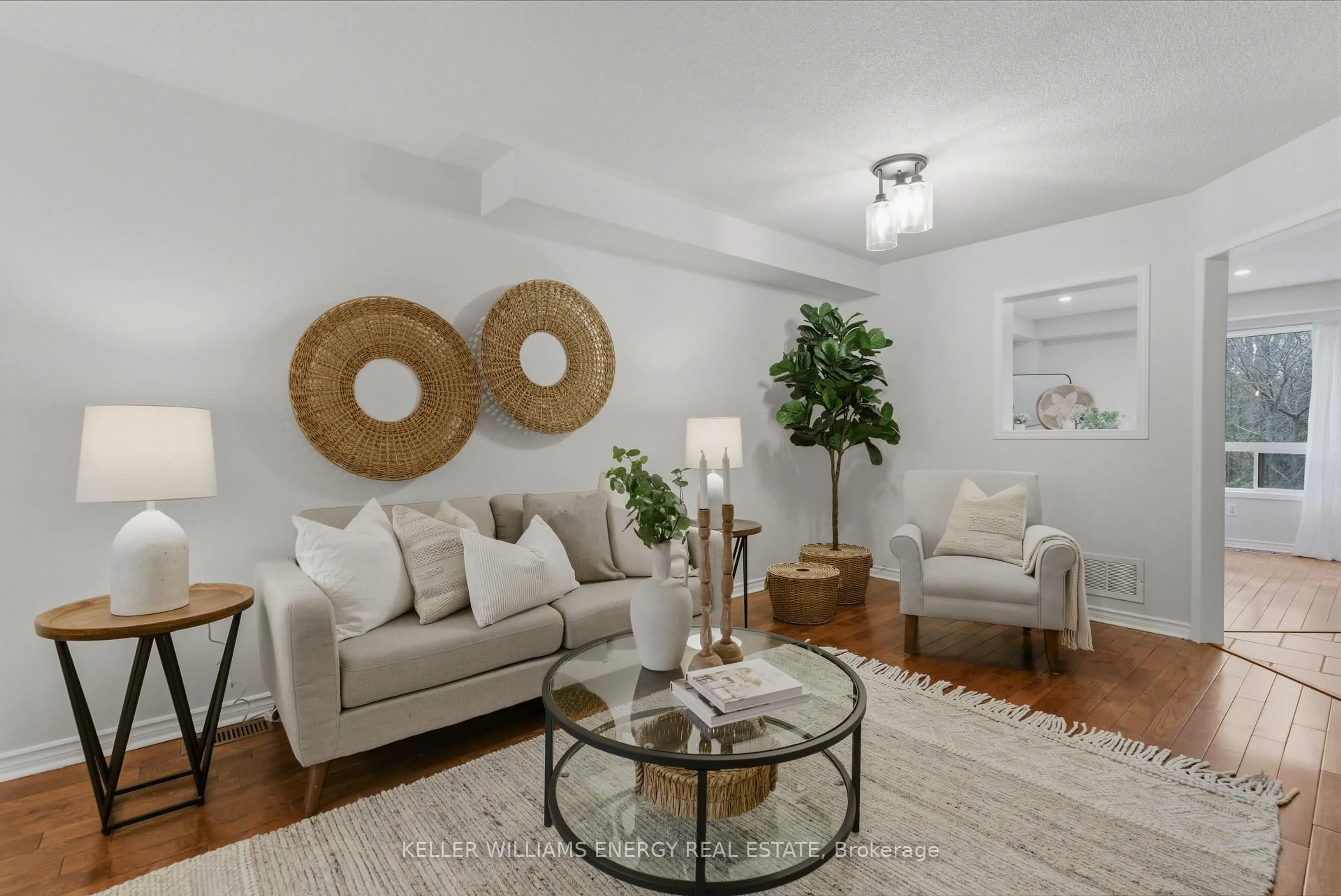 Living room with furniture, unknown for 1698 Woodgate Tr, Oshawa Ontario L1G 8B4
