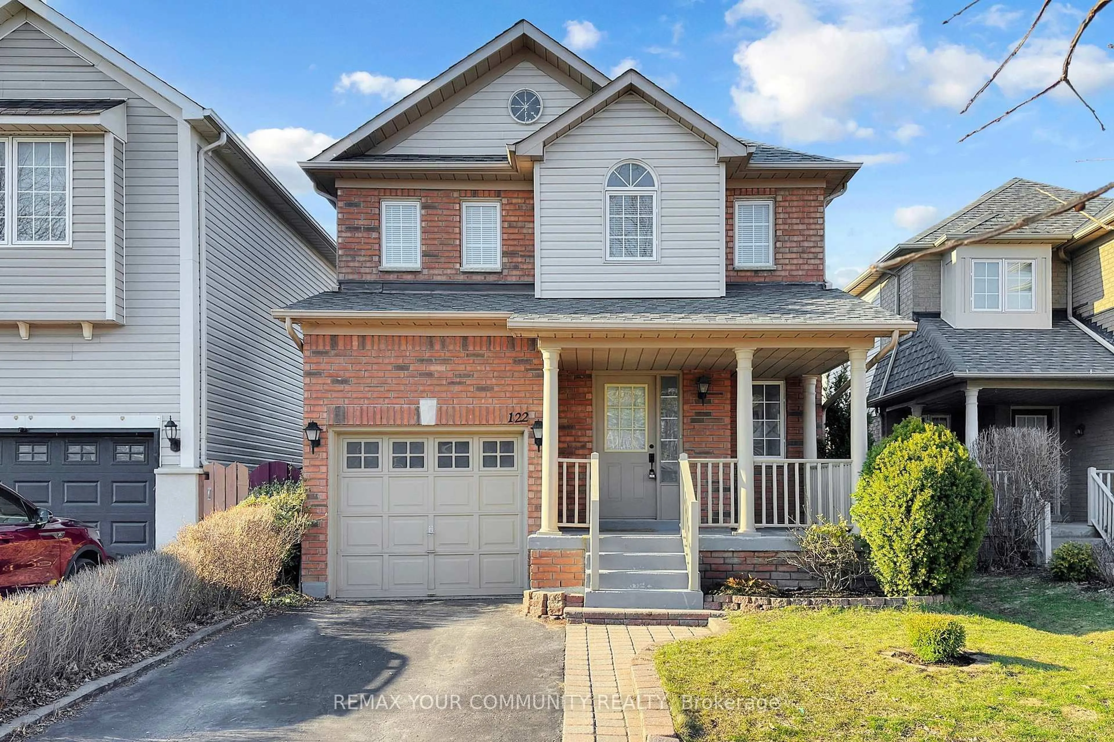 Home with brick exterior material, street for 122 WHITBY SHORES, Whitby Ontario L1N 9R1