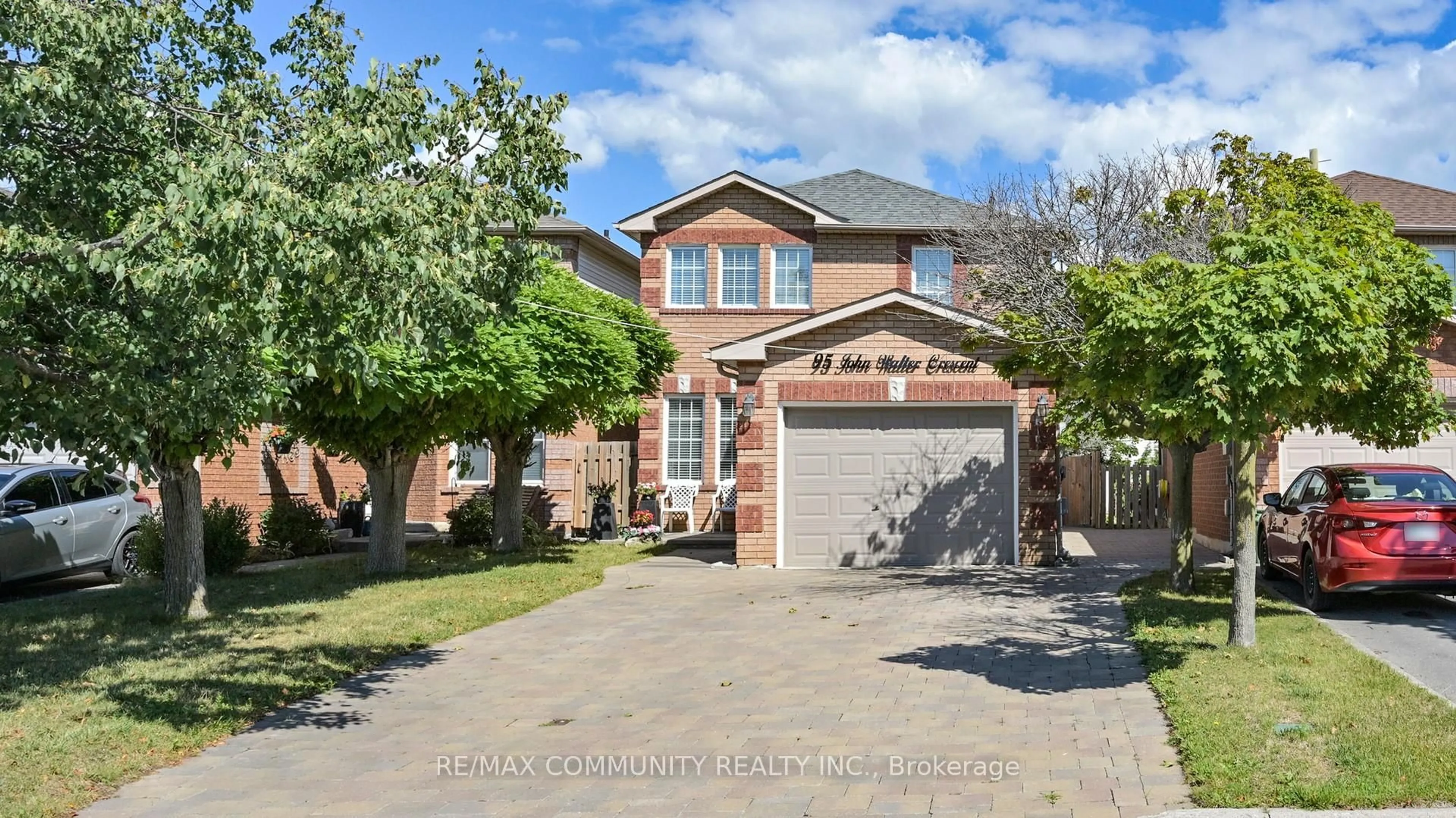 Home with brick exterior material, street for 95 John Walter Cres, Clarington Ontario L1E 2W8