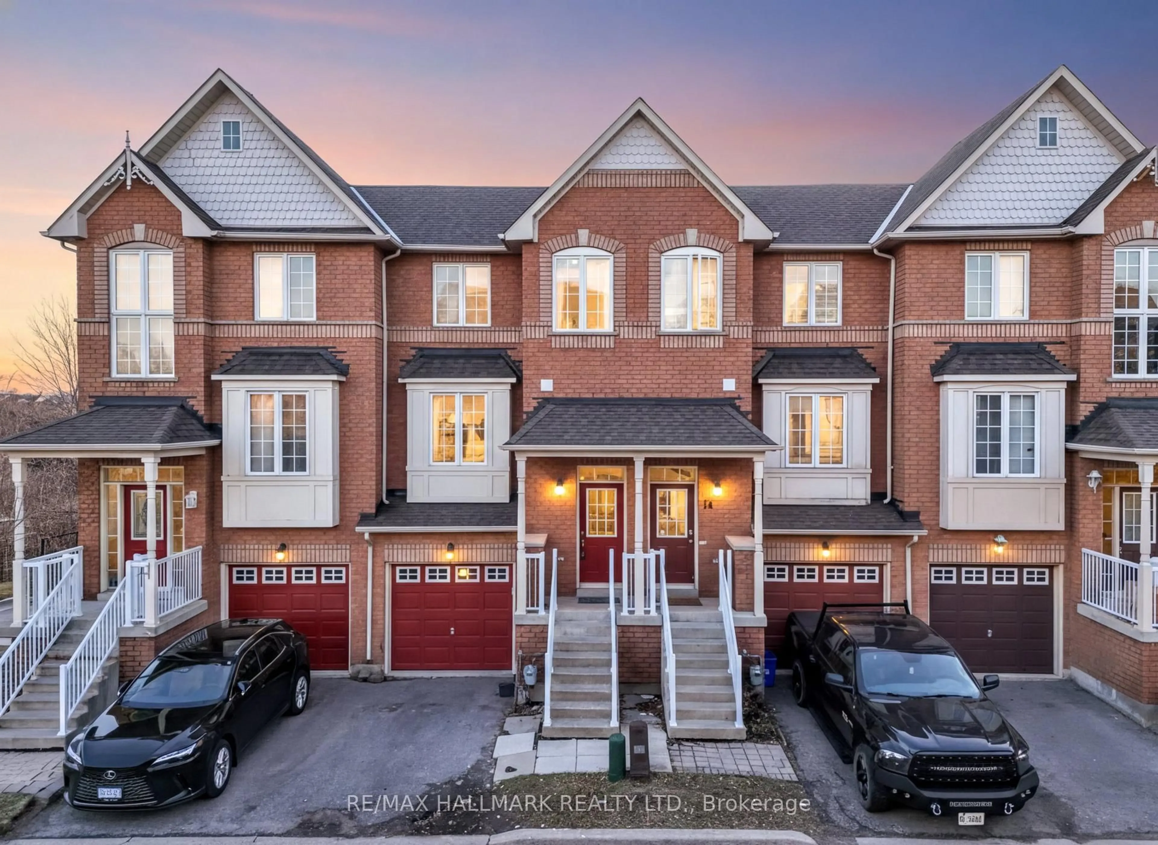 Home with brick exterior material, street for 16 Boone Lane, Ajax Ontario L1S 7S3