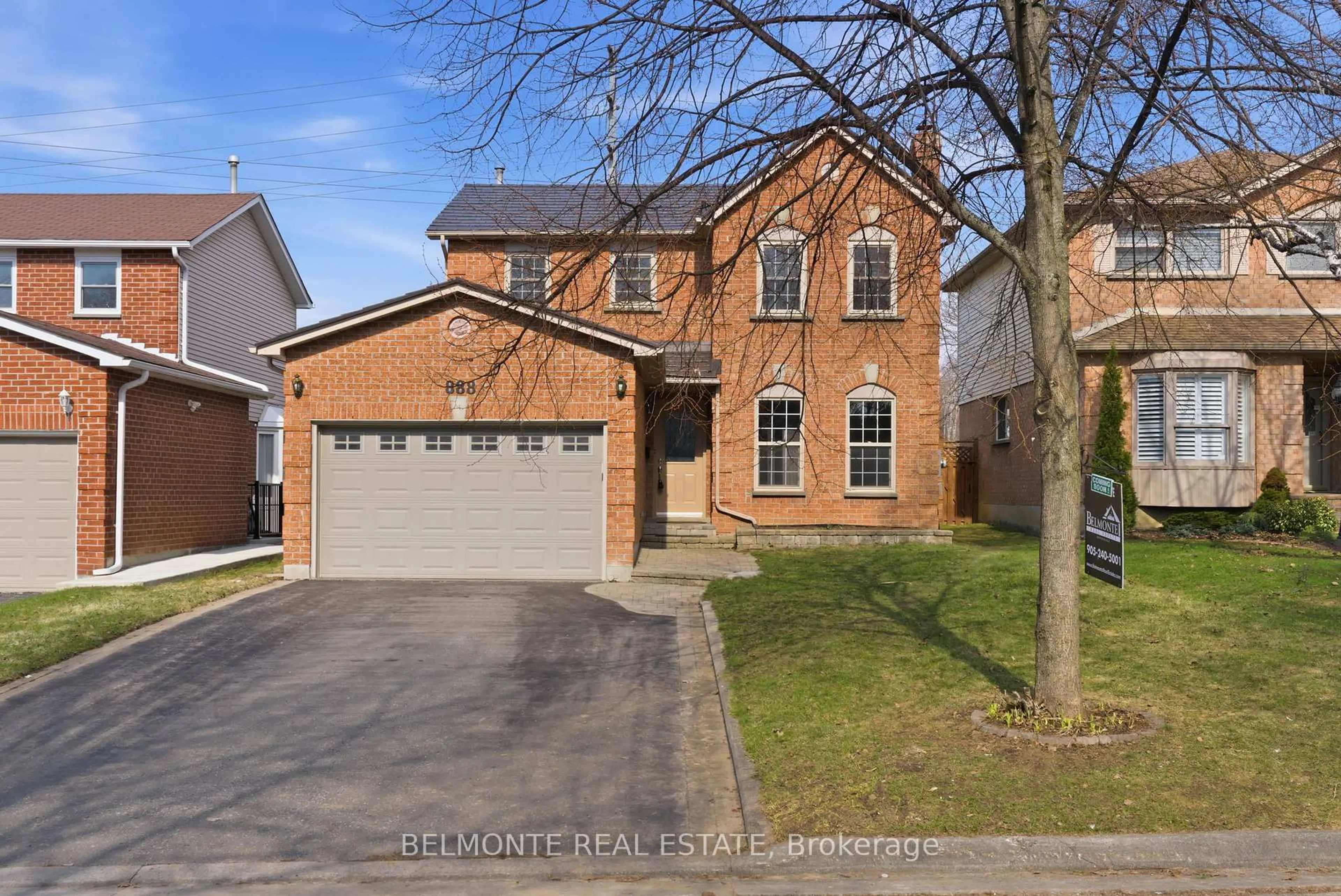 Home with brick exterior material, street for 888 Lavis Crt, Oshawa Ontario L1K 1W1
