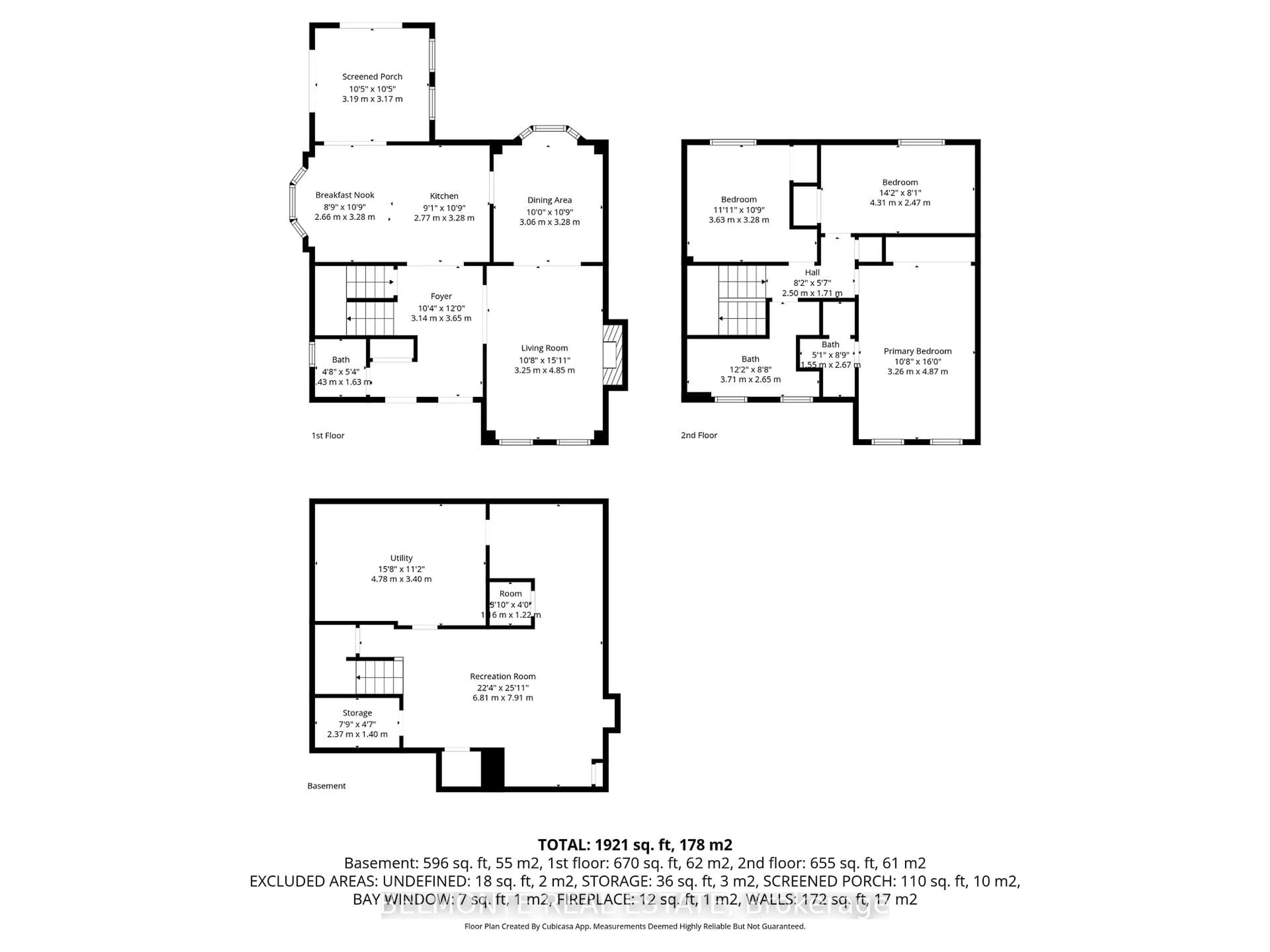 Floor plan for 888 Lavis Crt, Oshawa Ontario L1K 1W1