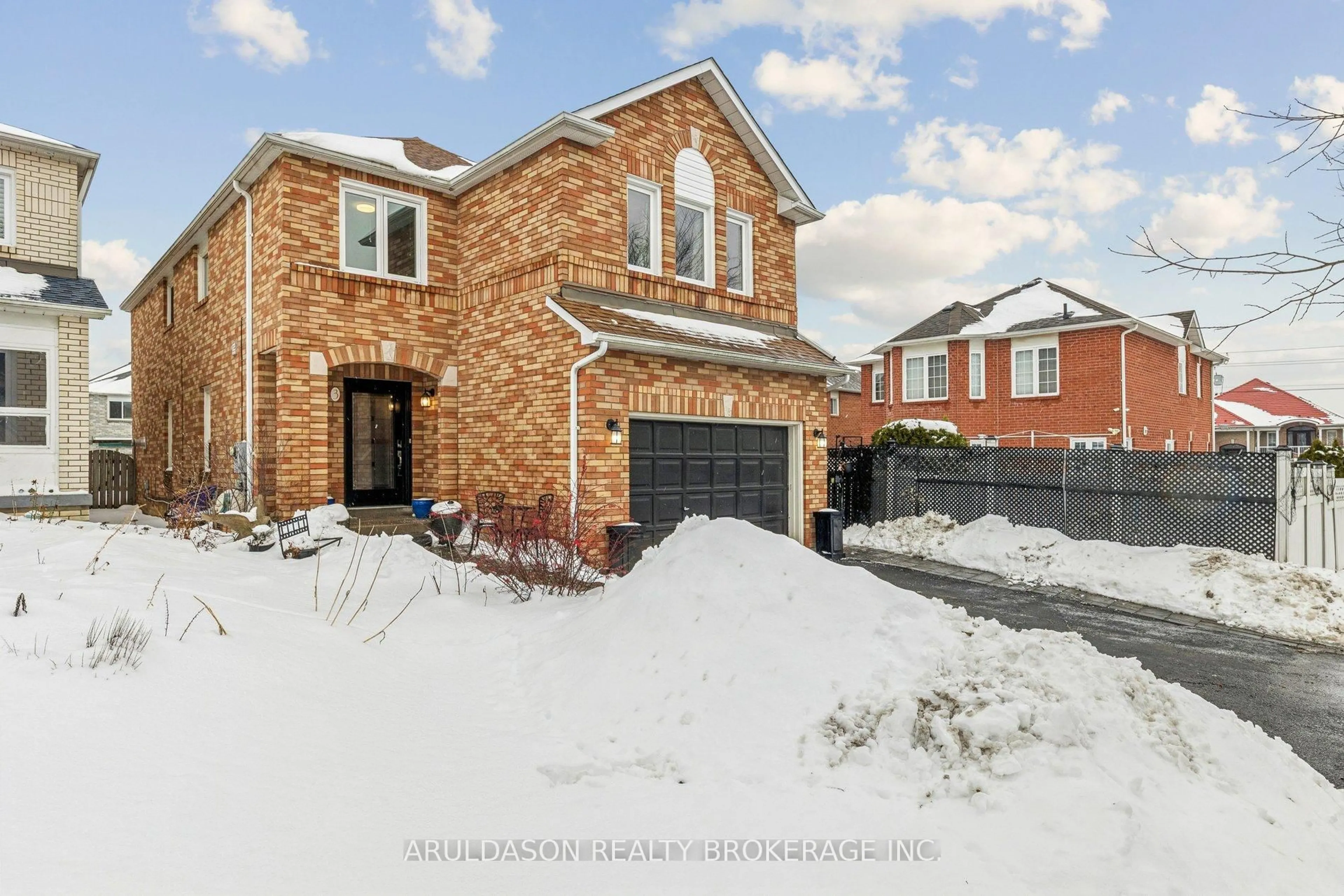 Home with brick exterior material, street for 3 Booth Cres, Ajax Ontario L1Z 1H6