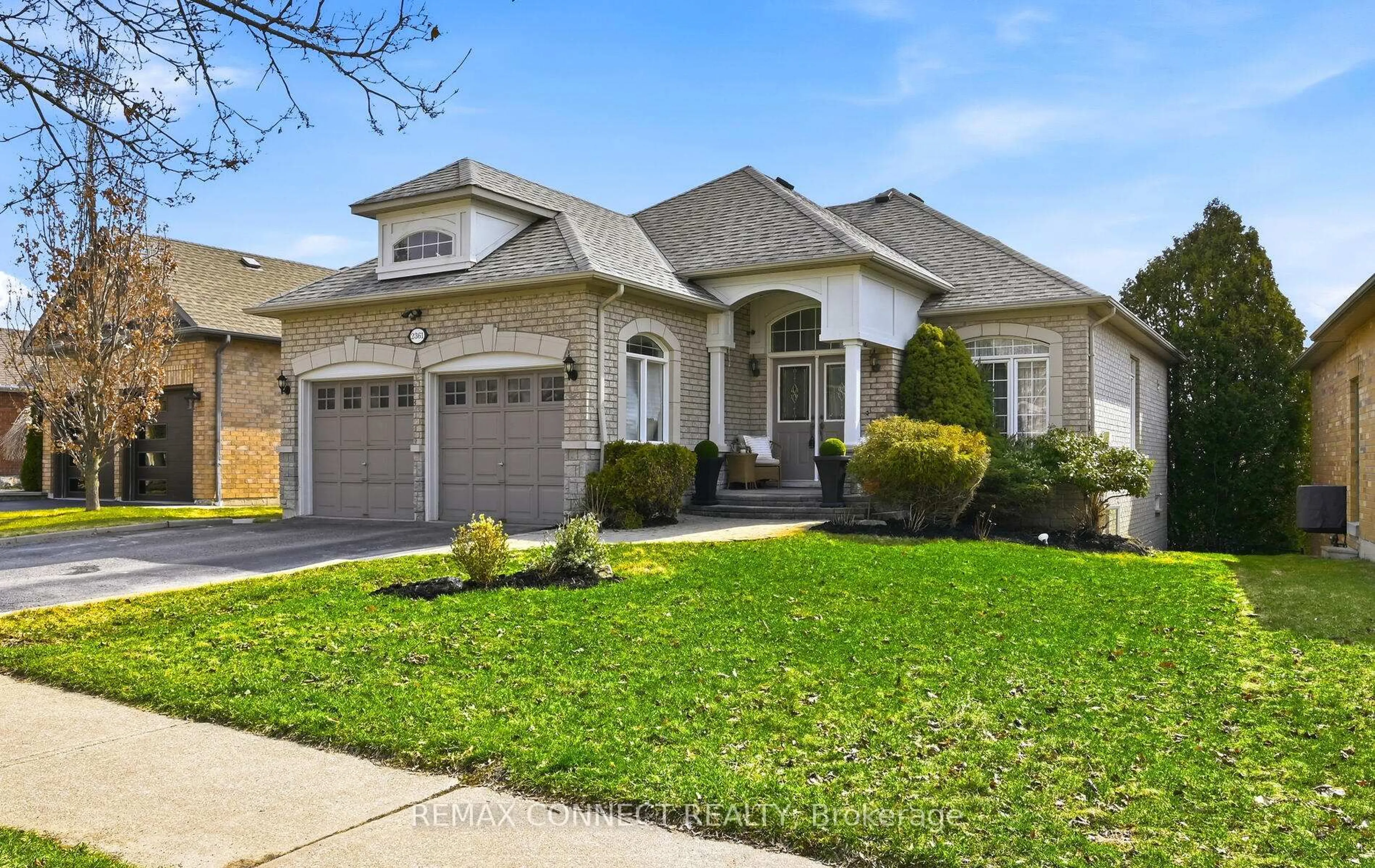 Home with brick exterior material, street for 2361 Southcott Rd, Pickering Ontario L1X 2T3