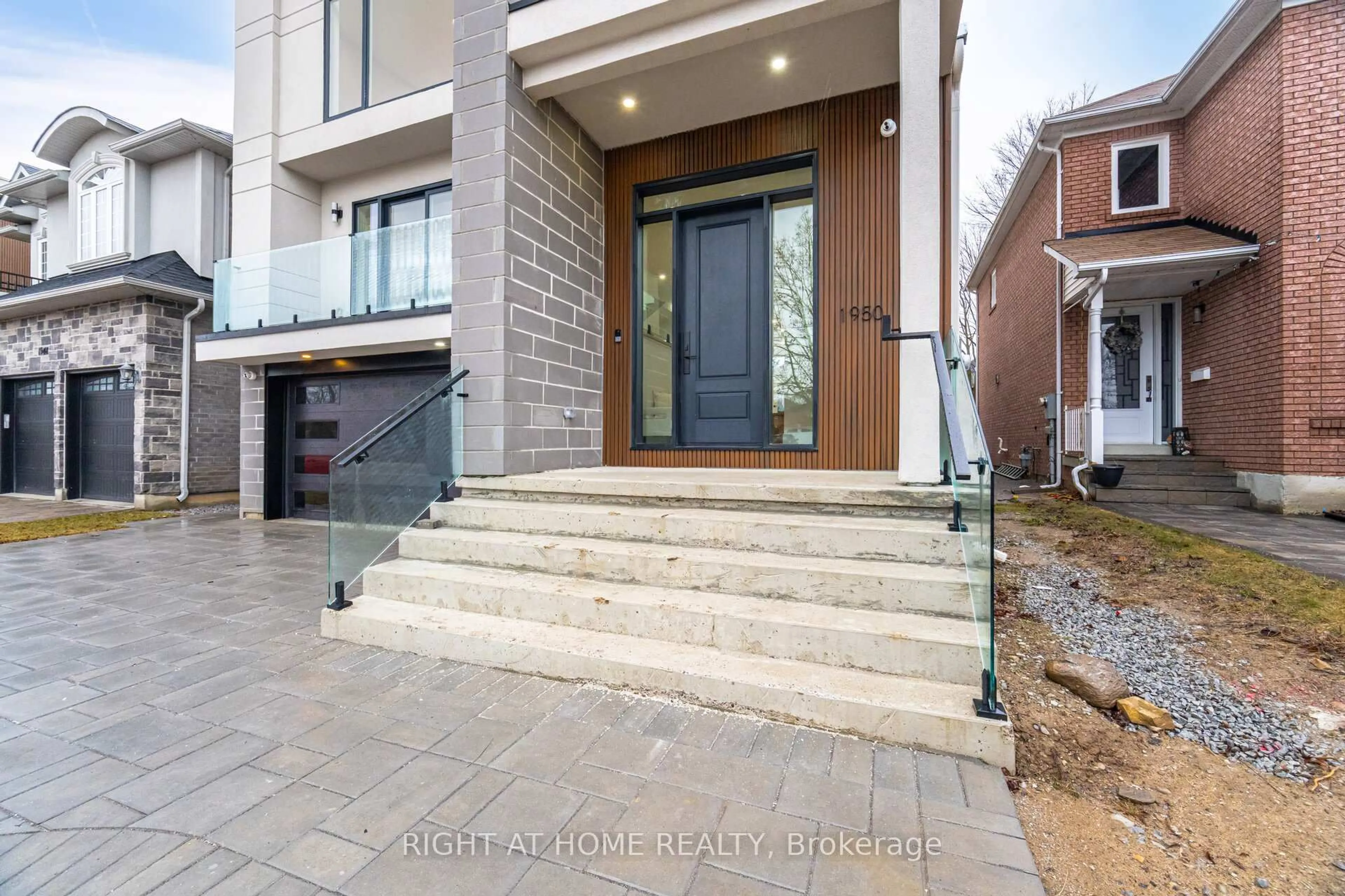 Home with brick exterior material, street for 1950 Rosebank Rd, Pickering Ontario L1V 1P8