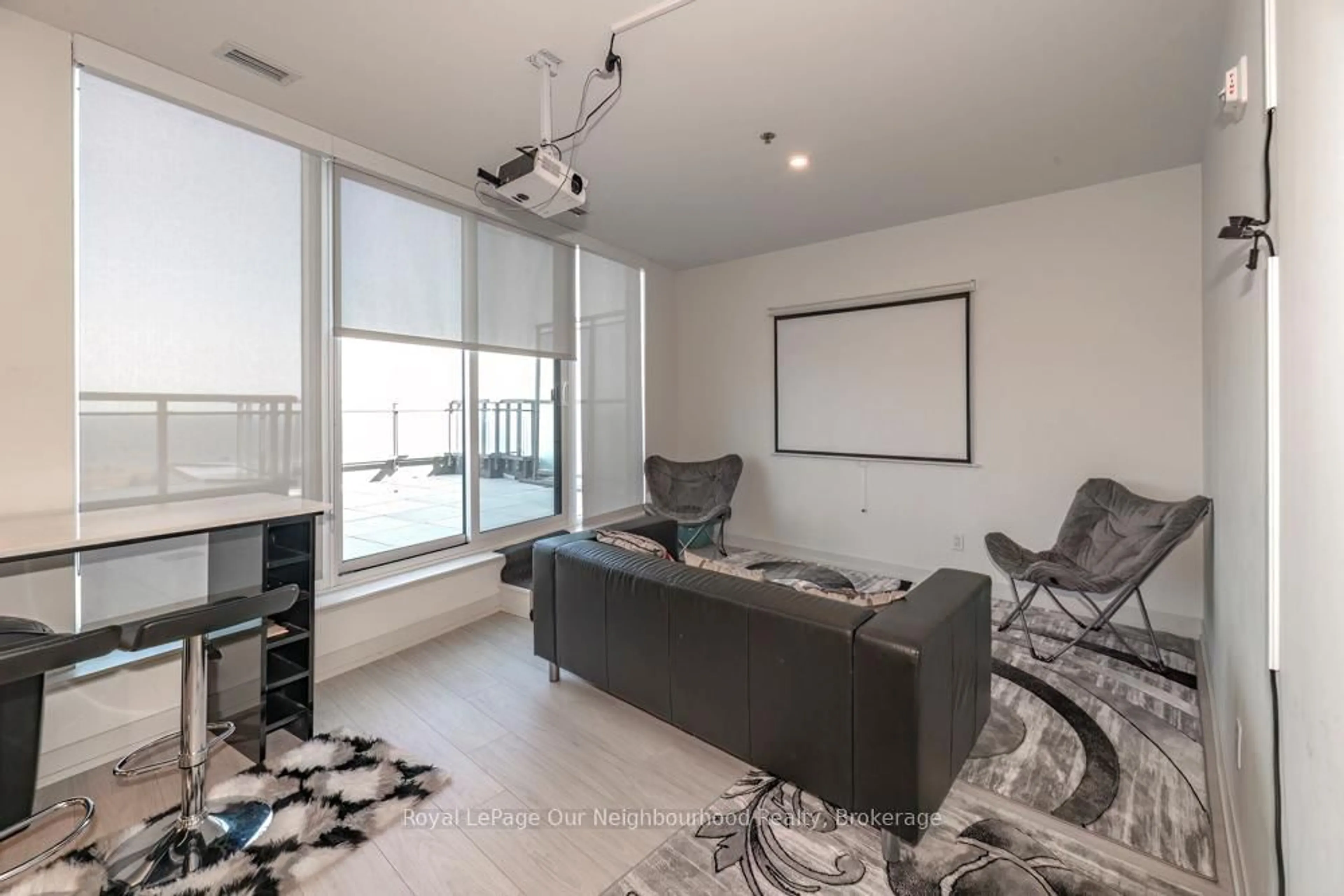 Living room with furniture, unknown for 90 Glen Everest Rd #1003, Toronto Ontario M1N 0C3