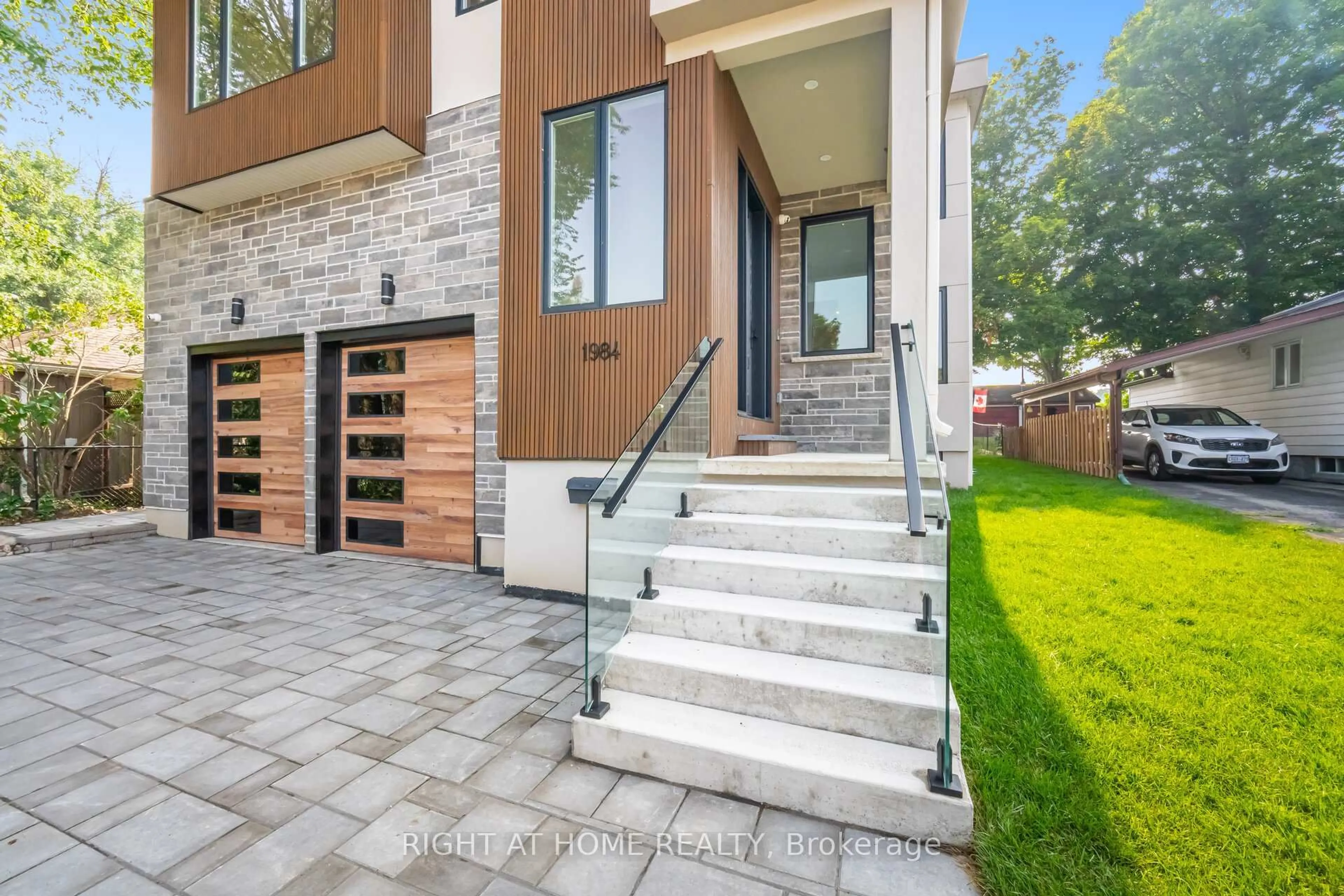 Home with brick exterior material, street for 1984 Guild Rd, Pickering Ontario L1V 1Y1