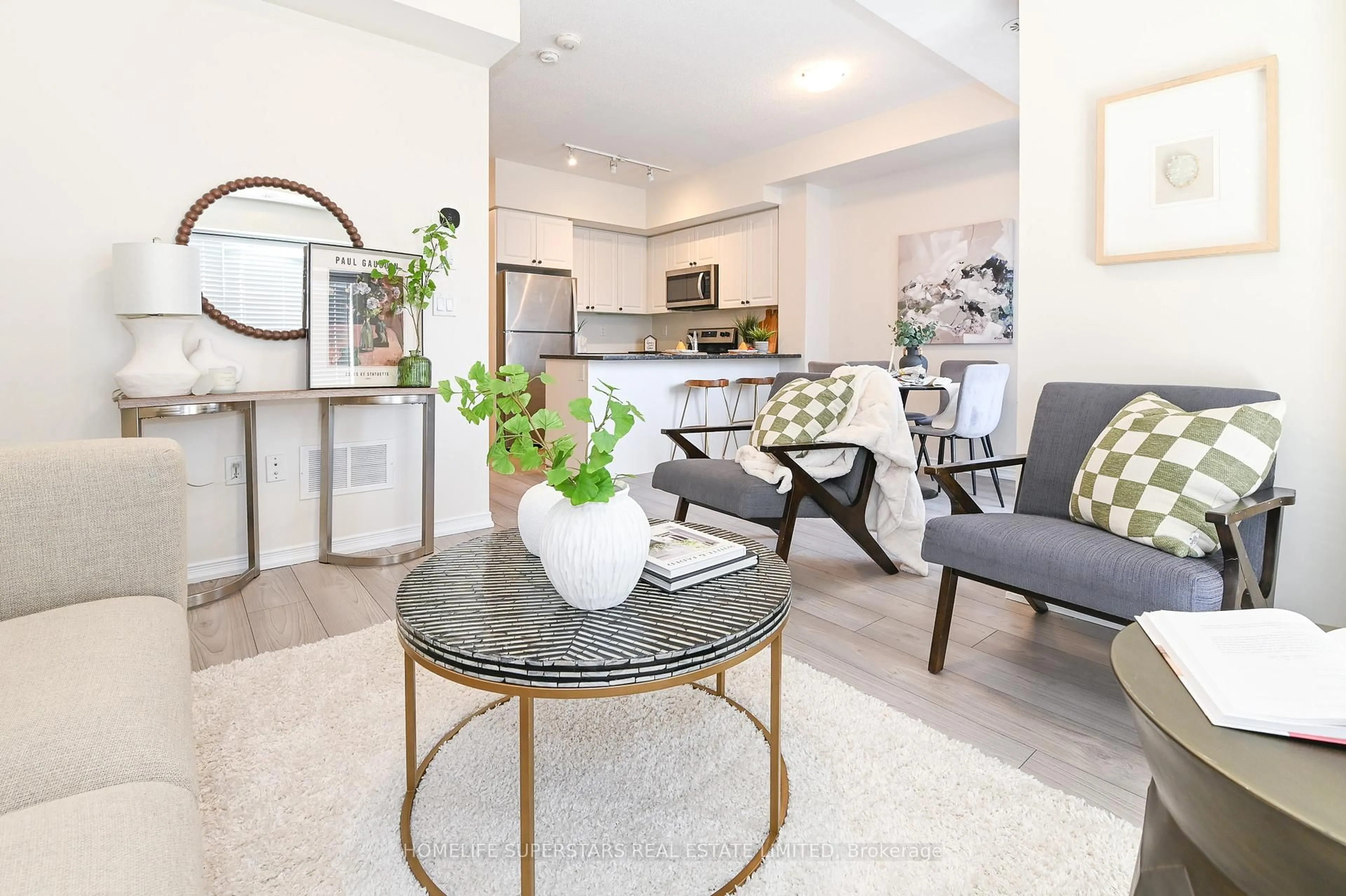 Open concept kitchen, unknown for 500 Kingbird Grve #347, Toronto Ontario M1B 0E4