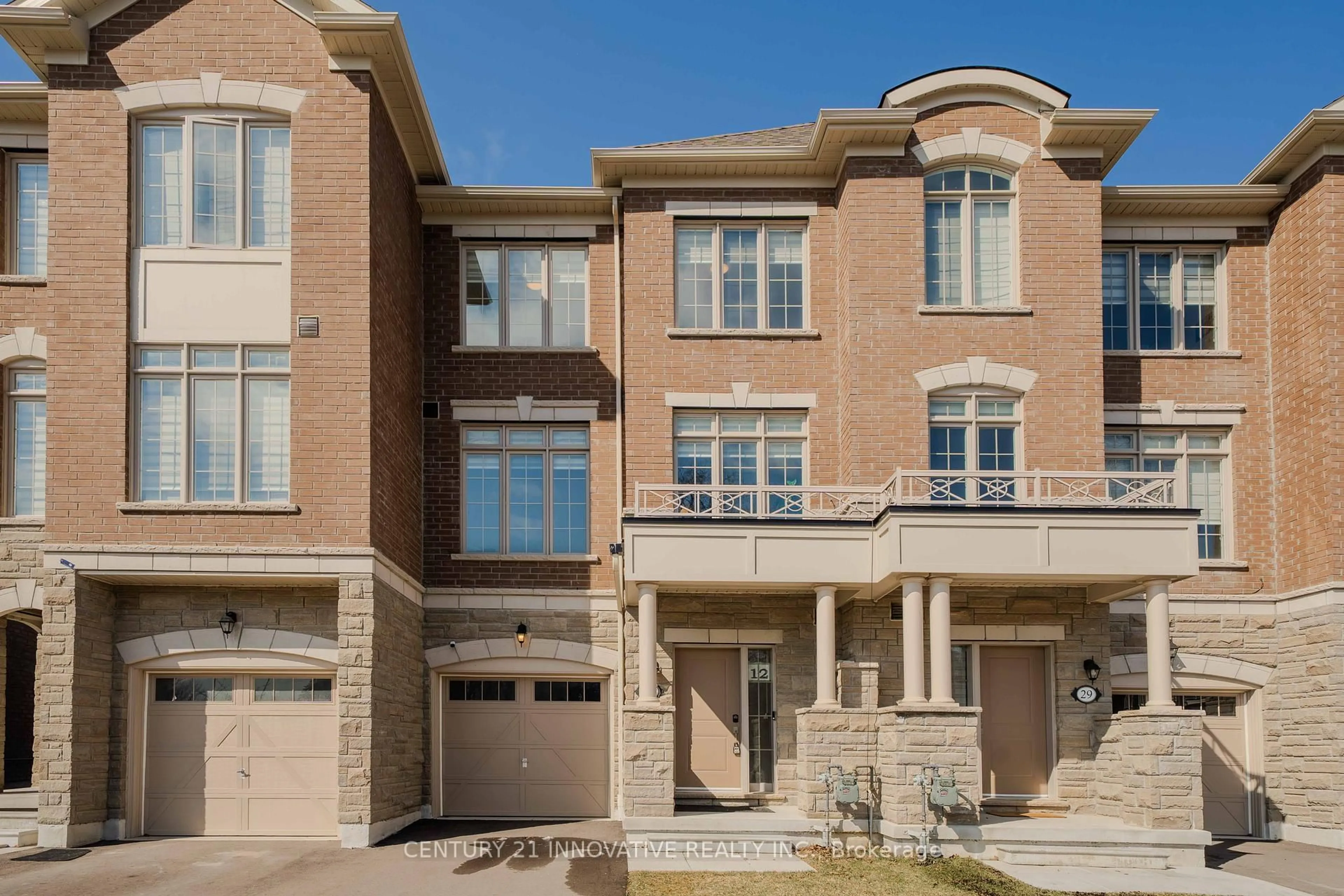 Home with brick exterior material, street for 30 Coote Crt, Ajax Ontario L1T 0P5