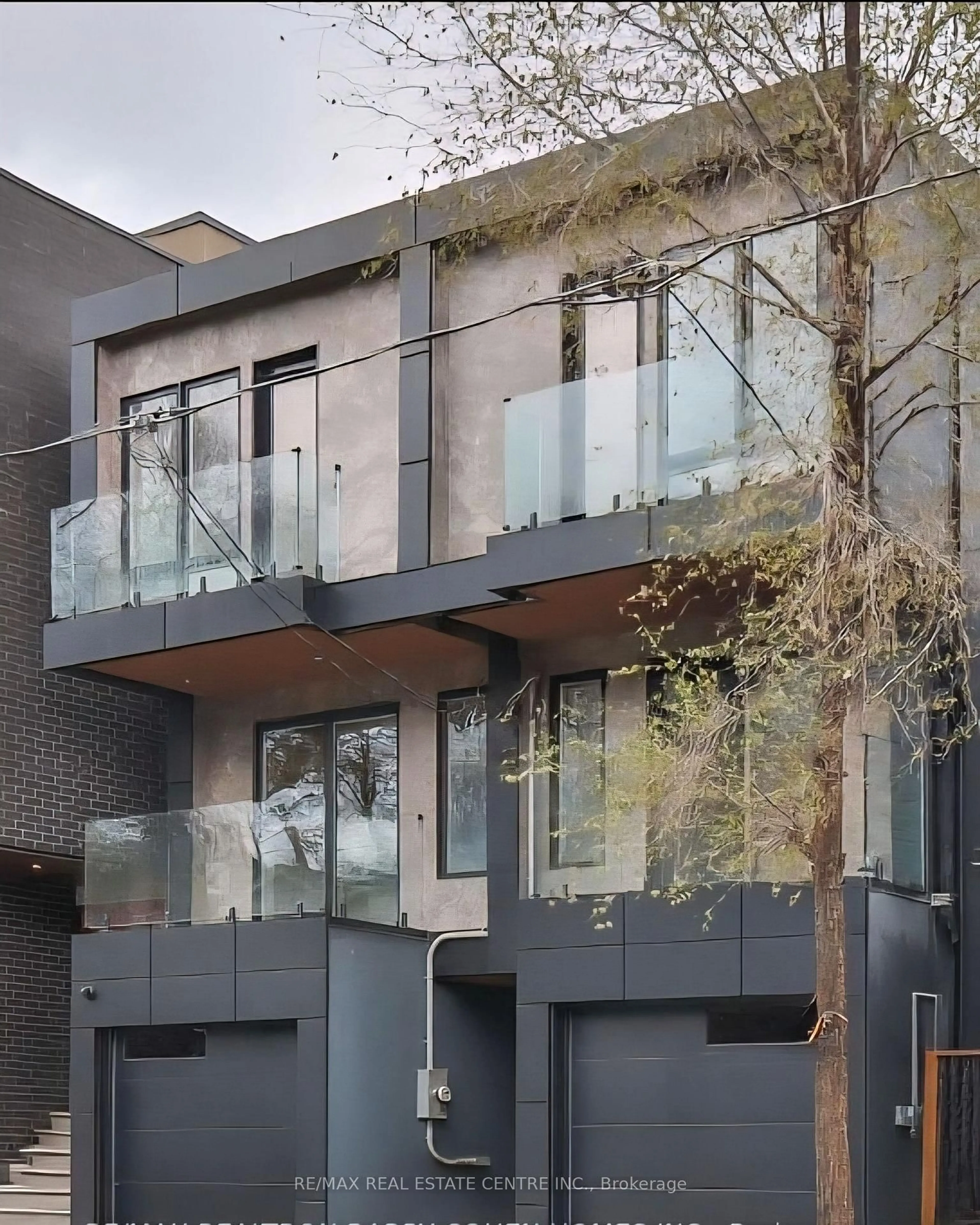 Home with brick exterior material, street for 59 Jones Ave, Toronto Ontario M4M 2Z7