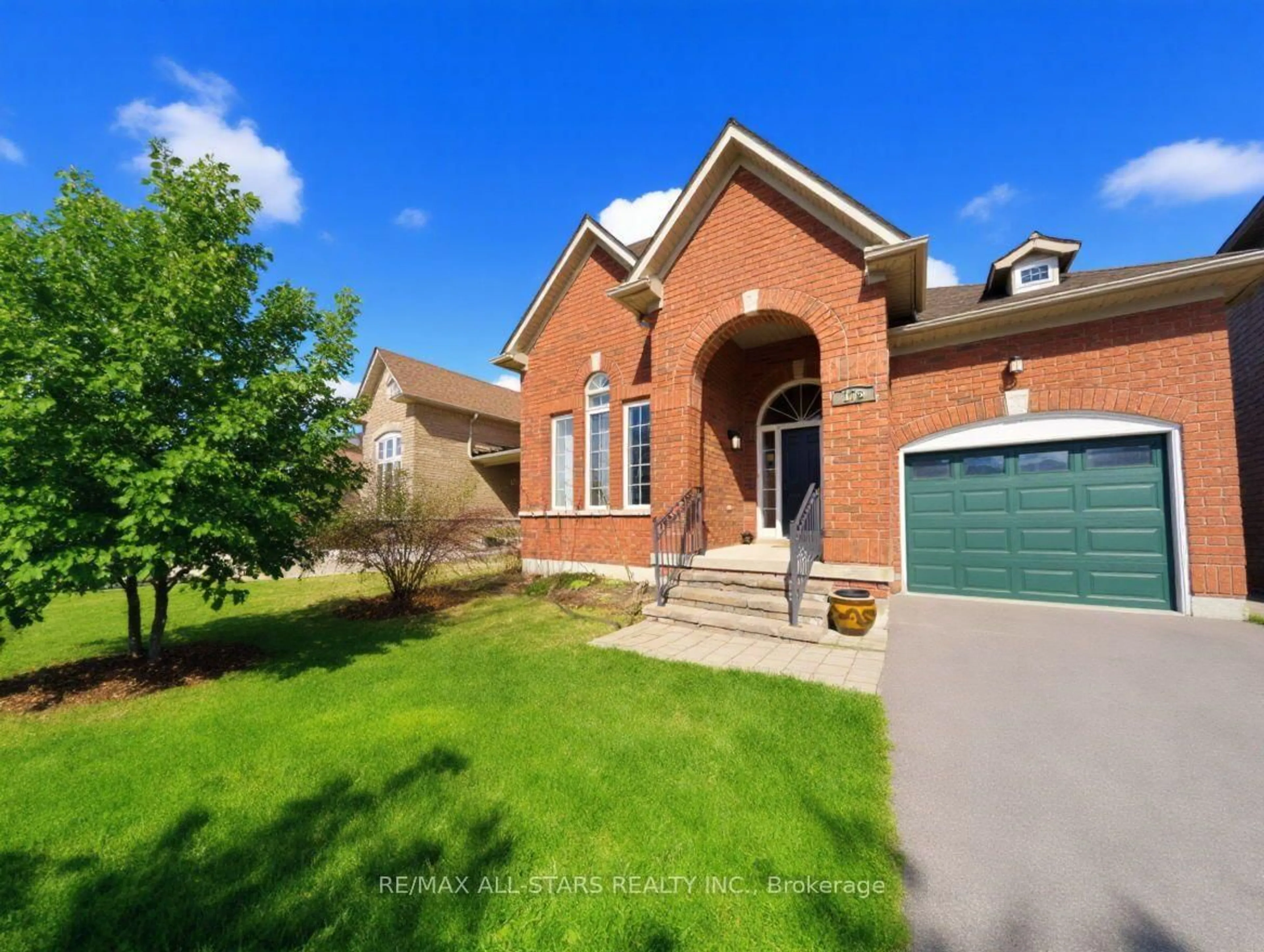 Home with brick exterior material, street for 179 Roseborough Dr, Scugog Ontario L9L 2E6