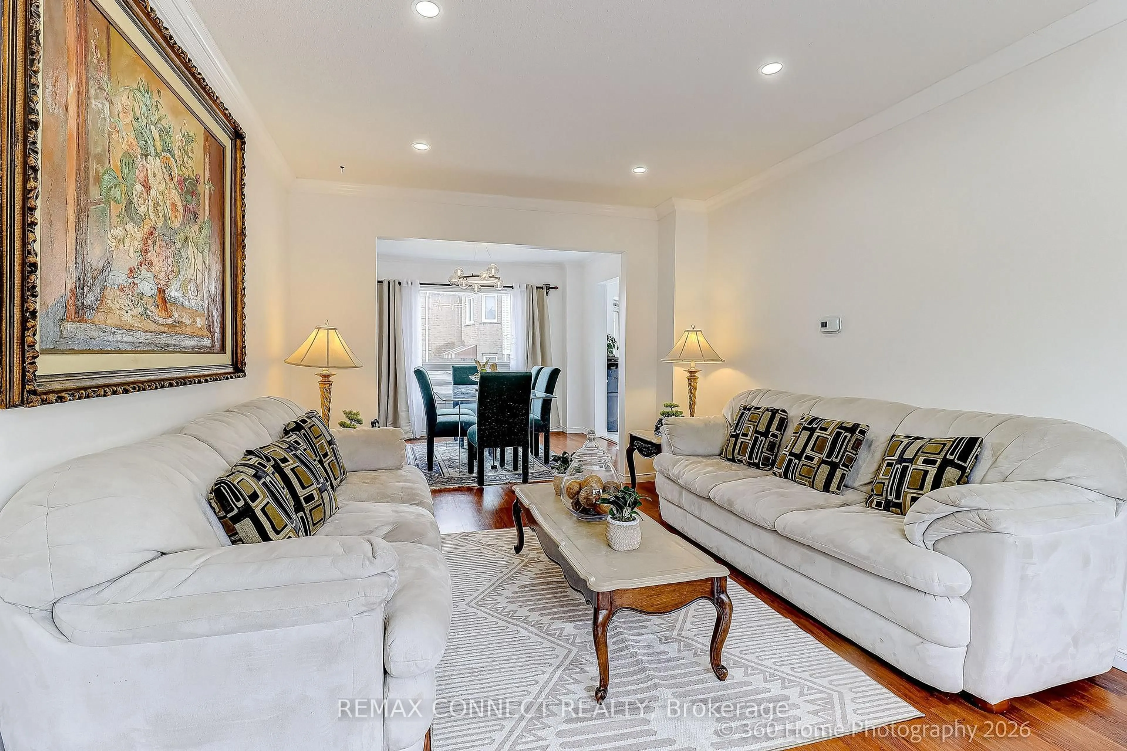 Living room with furniture, unknown for 4 Mayflower St, Whitby Ontario L1N 8B1