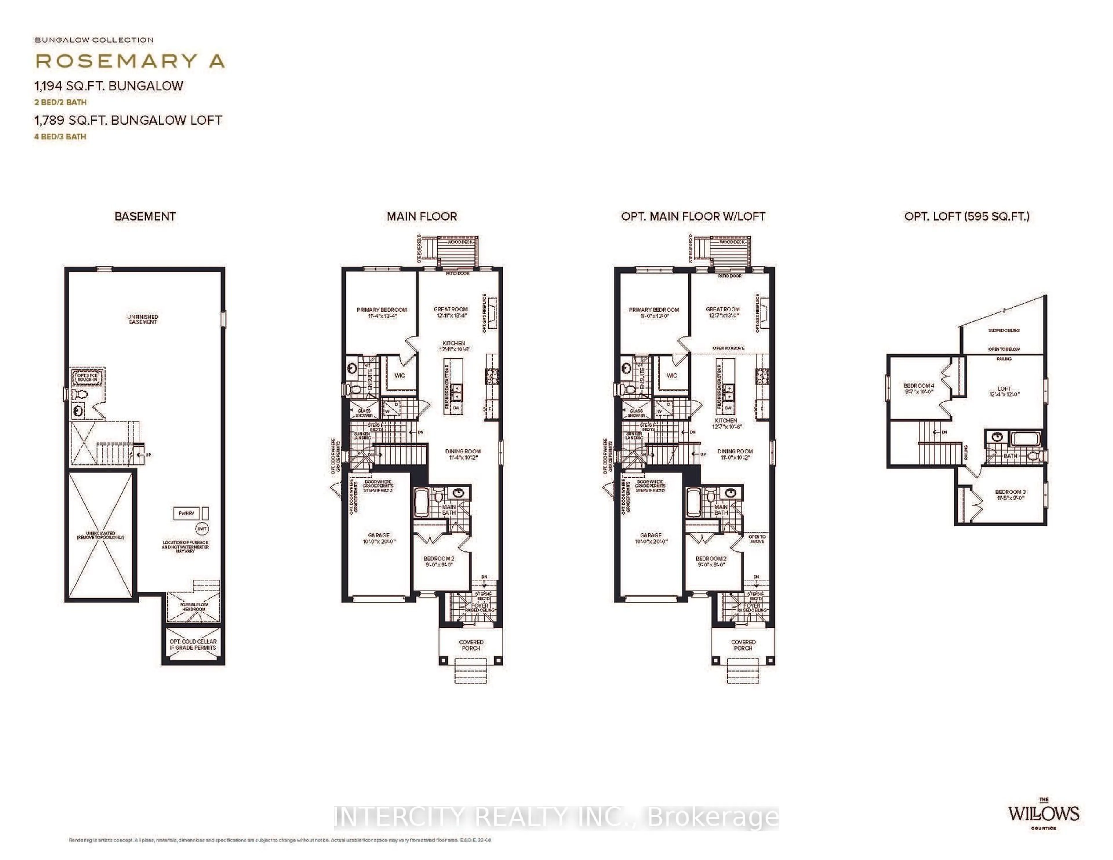Floor plan for 1828 Nash Rd #Lot 97, Clarington Ontario L1E 2M2