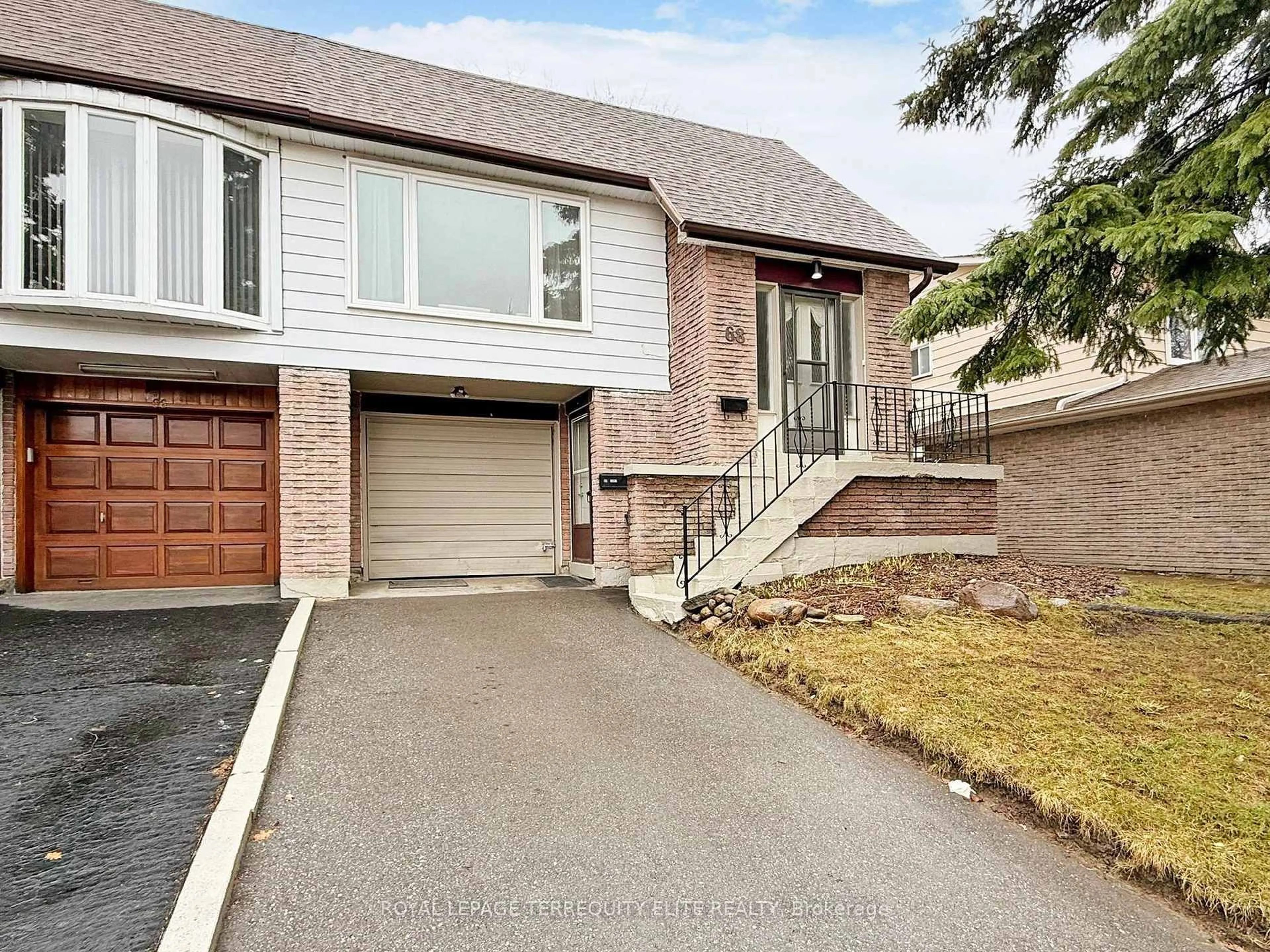 Home with brick exterior material, street for 68 Ashridge Dr, Toronto Ontario M1V 1P2
