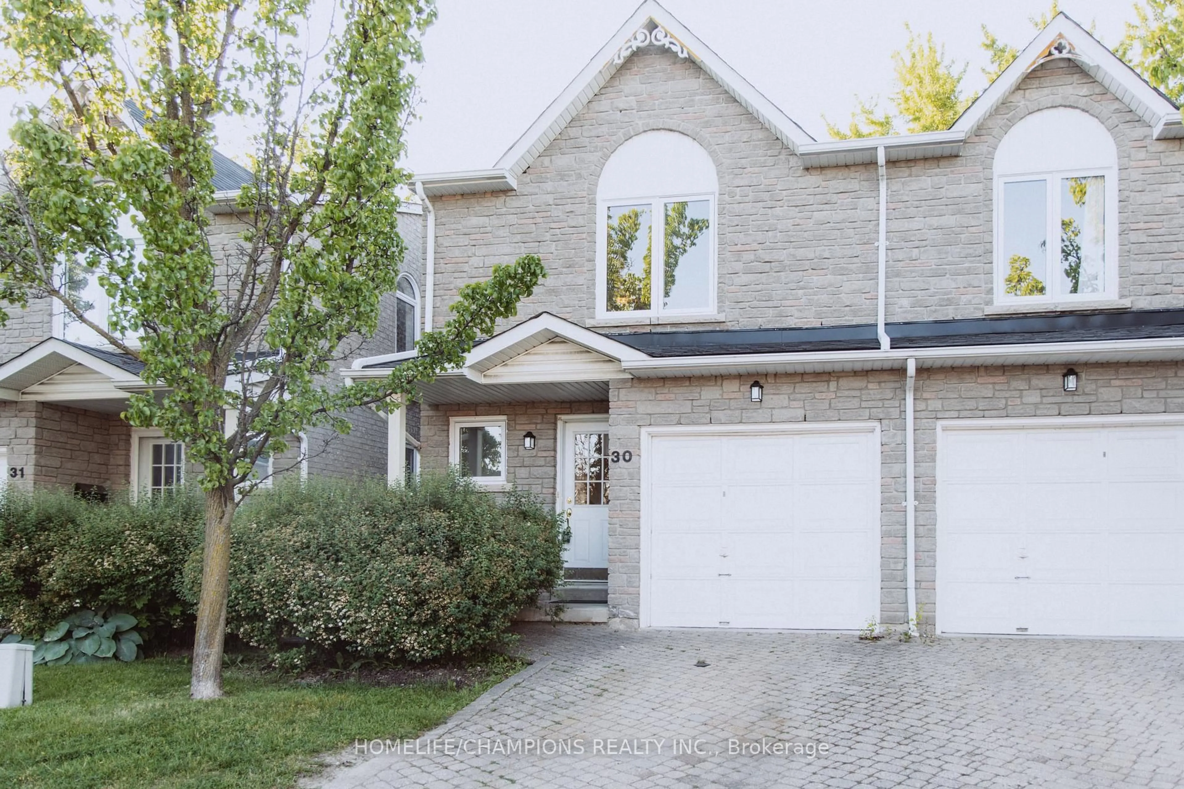 Home with brick exterior material, street for 1345 Altona Rd #30, Pickering Ontario L1V 6Y9