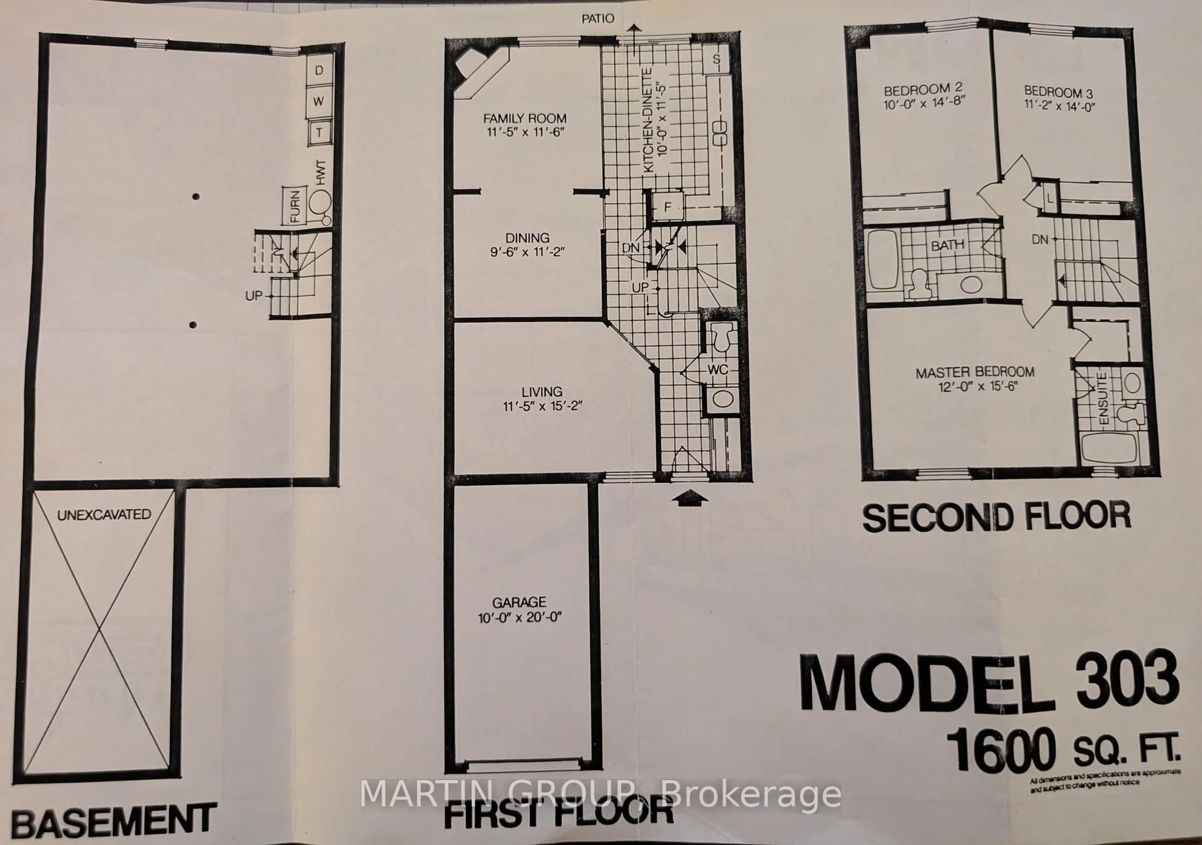 Floor plan for 1529 Beechlawn Dr, Pickering Ontario L1V 6E8