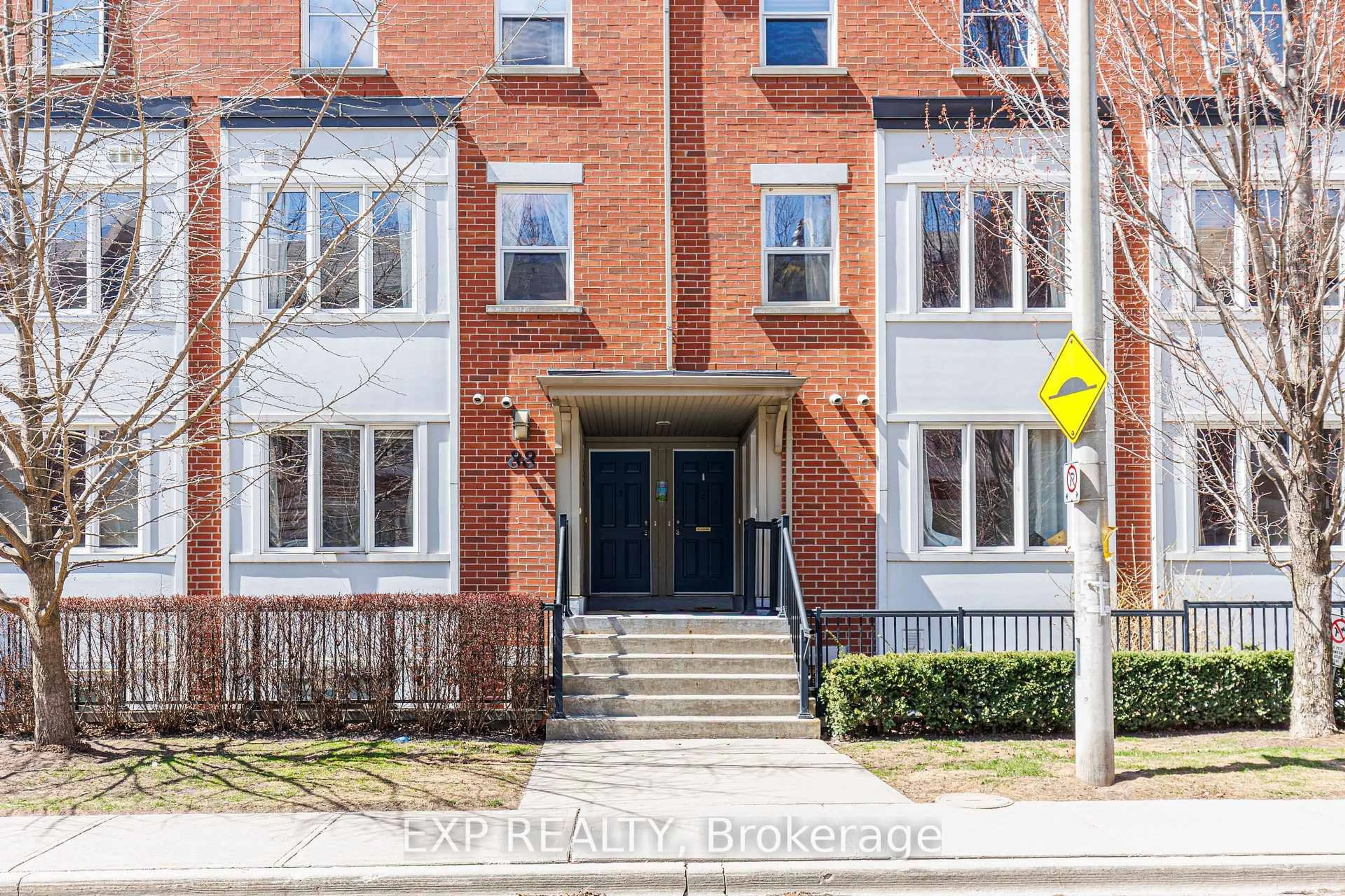 Home with brick exterior material, street for 88 Munro St #5, Toronto Ontario M4M 2S9