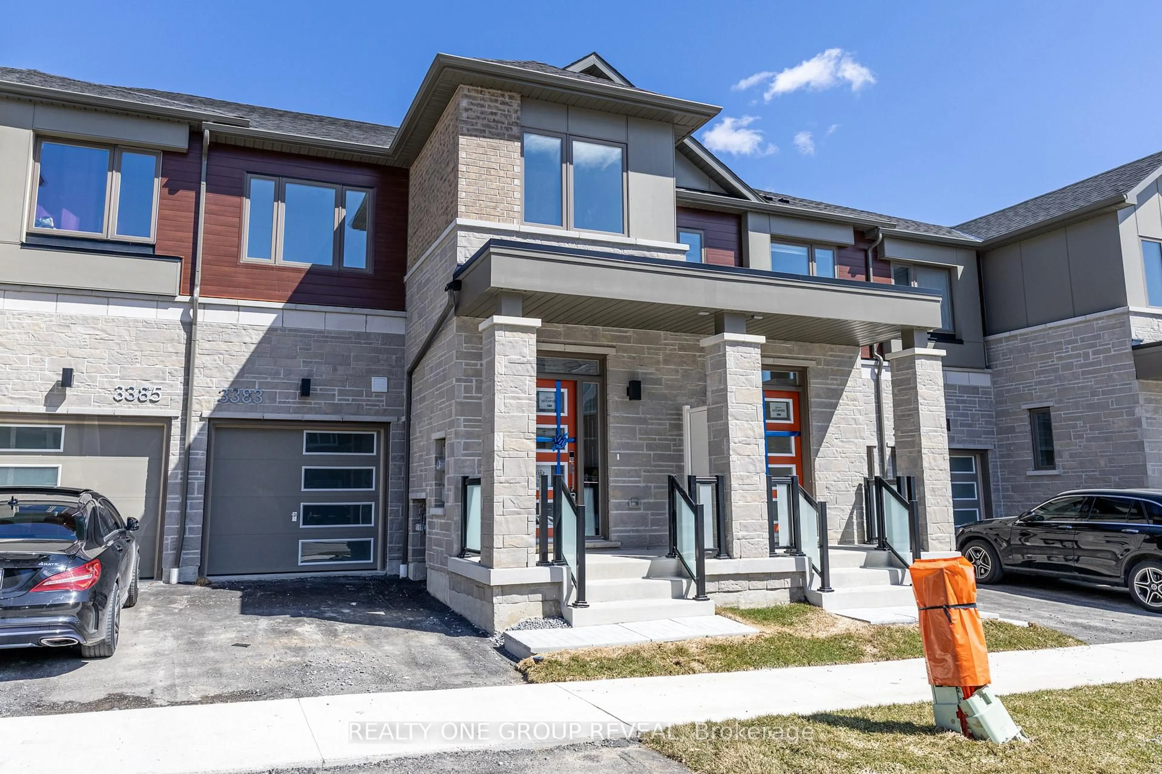 Home with brick exterior material, street for 3383 Salt Springs Dr, Pickering Ontario L1X 0T3