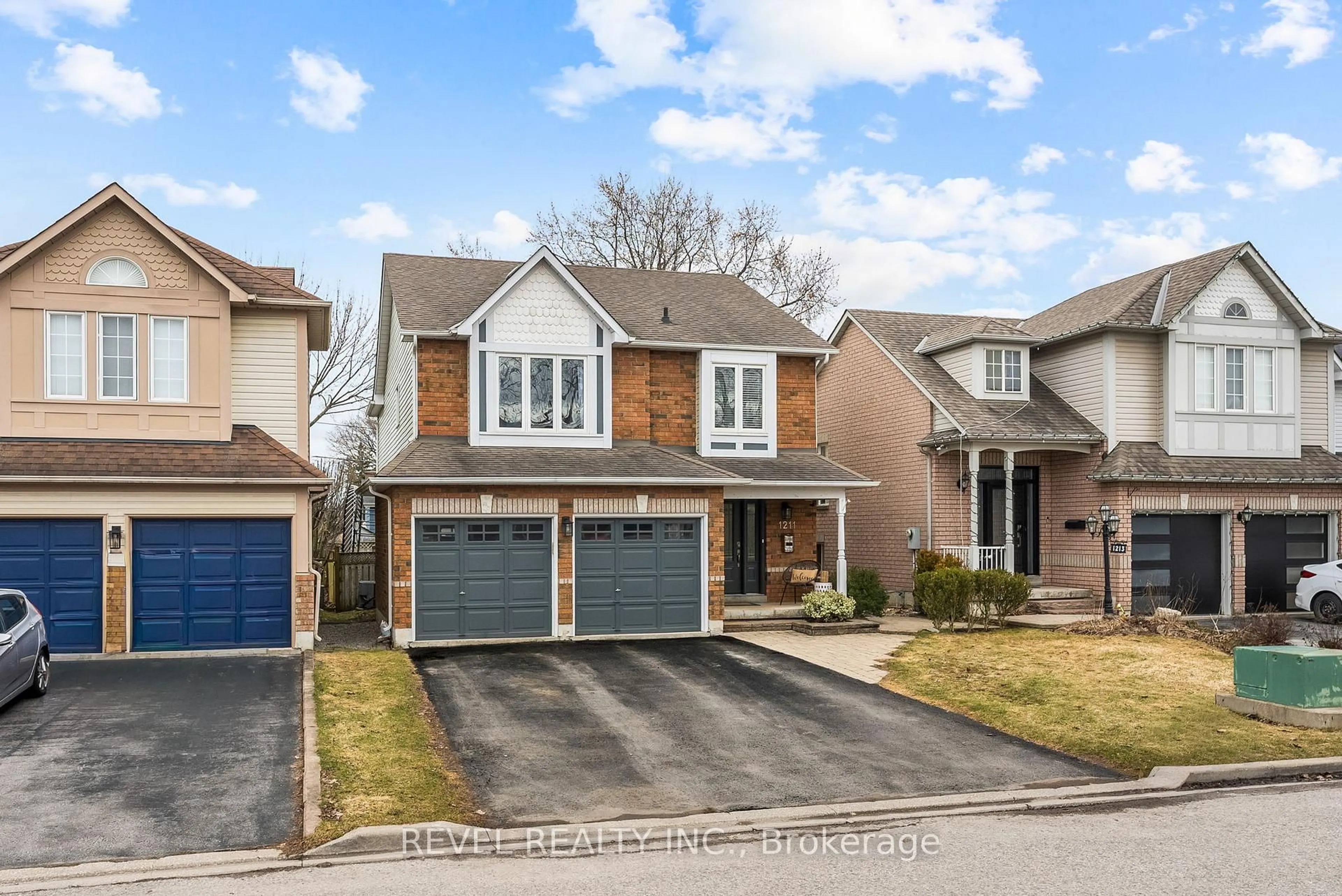 Home with brick exterior material, street for 1211 Monica Cook Pl, Pickering Ontario L1W 4A4