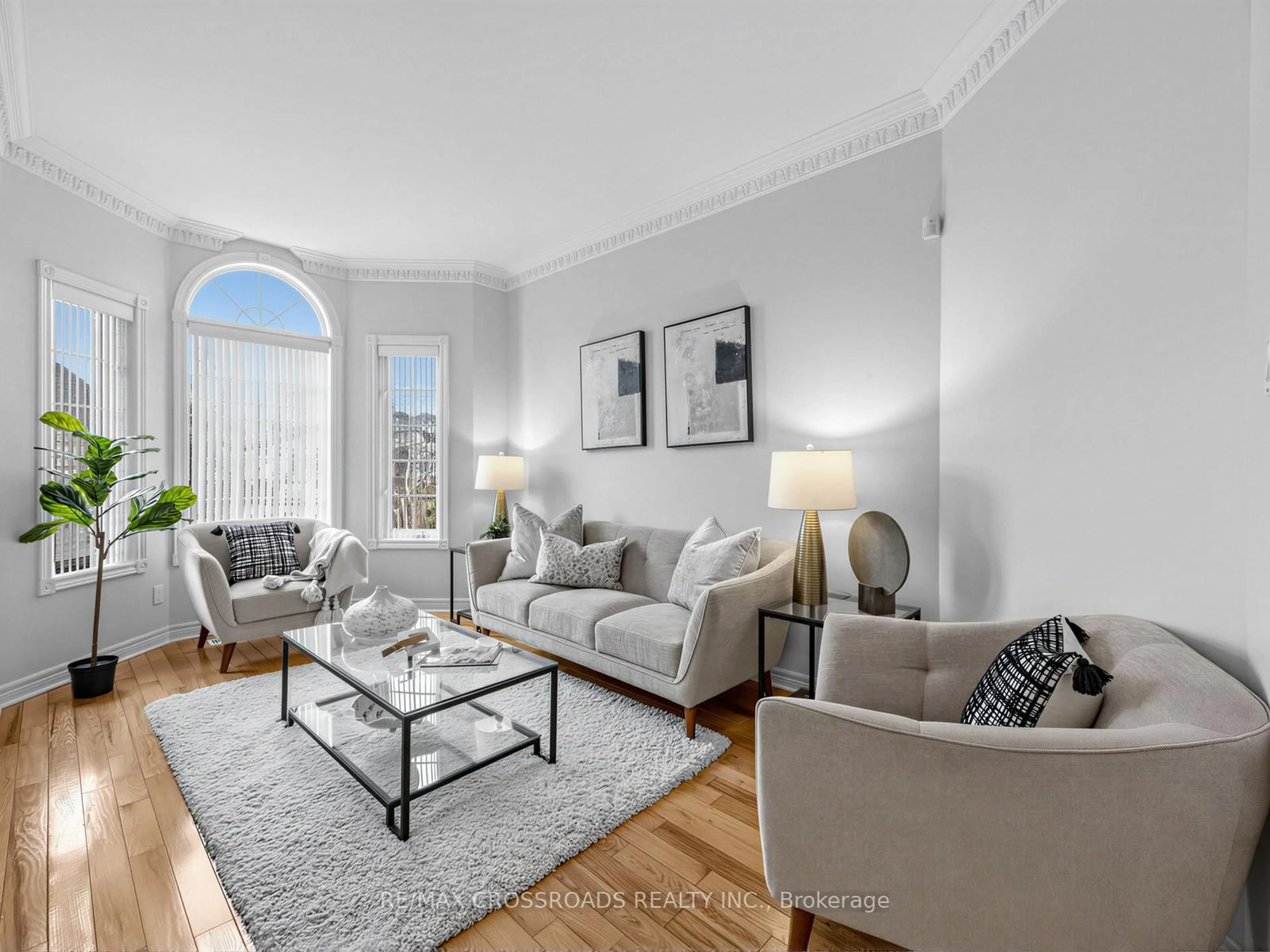 Living room with furniture, unknown for 484 Poplar Ave, Ajax Ontario L1S 1E8