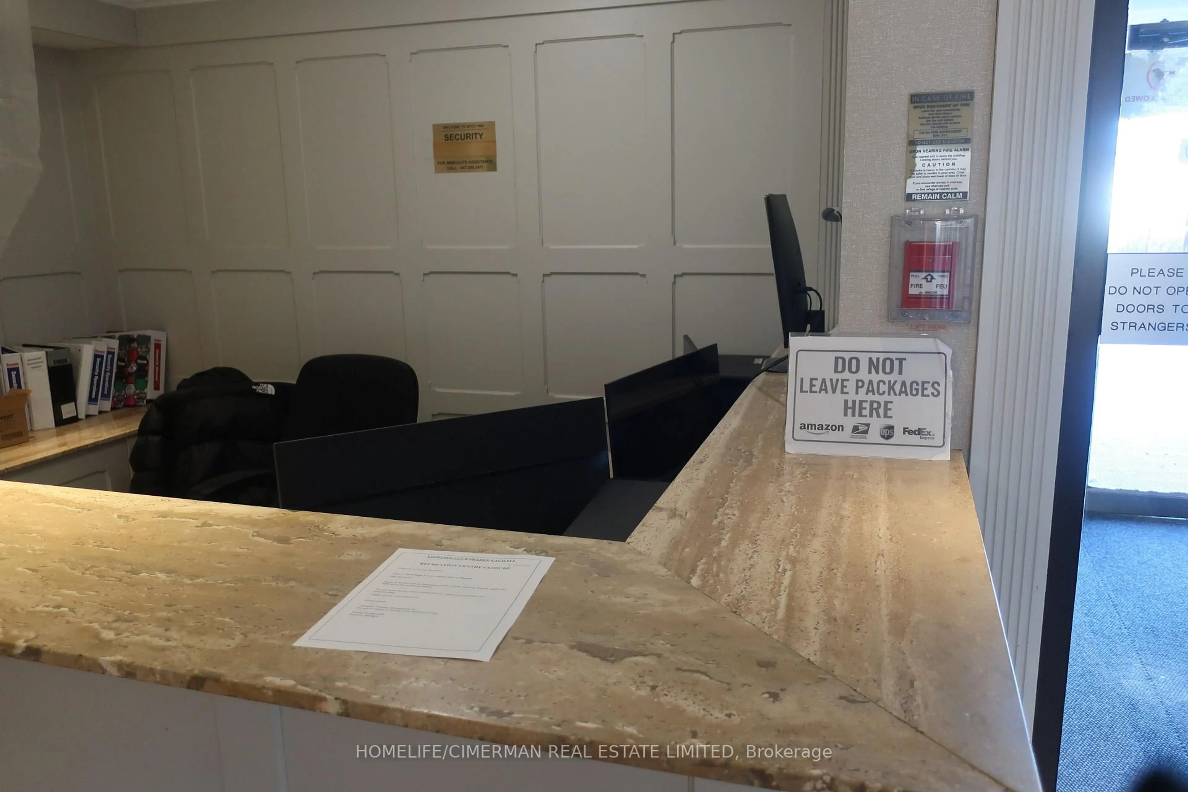 Lobby for 330 McCowan Rd #206, Toronto Ontario M1J 3N3