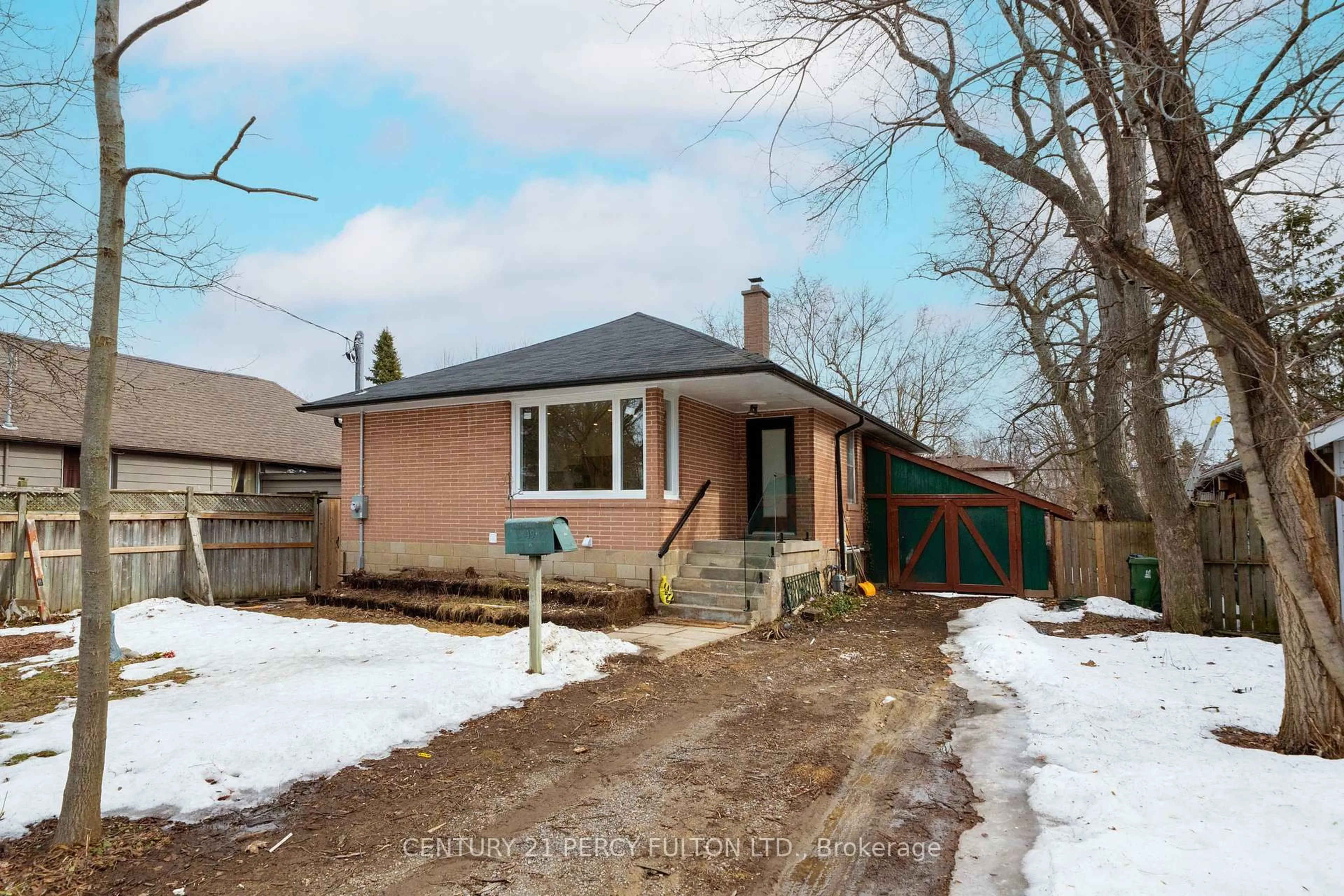 Home with brick exterior material, street for 49 Amiens Rd, Toronto Ontario M1E 3S7