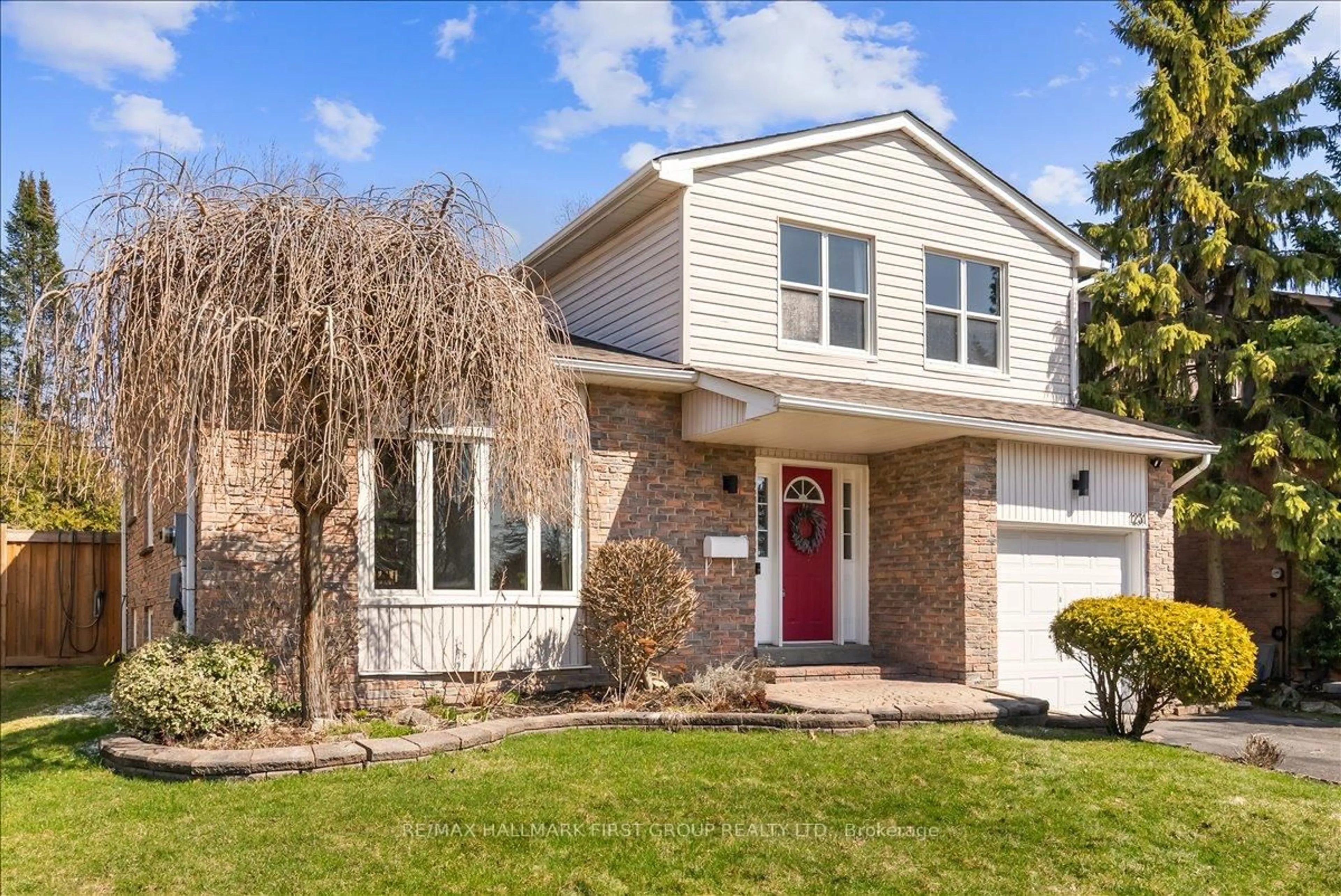 Home with brick exterior material, street for 1231 Canborough Cres, Pickering Ontario L1V 3K8