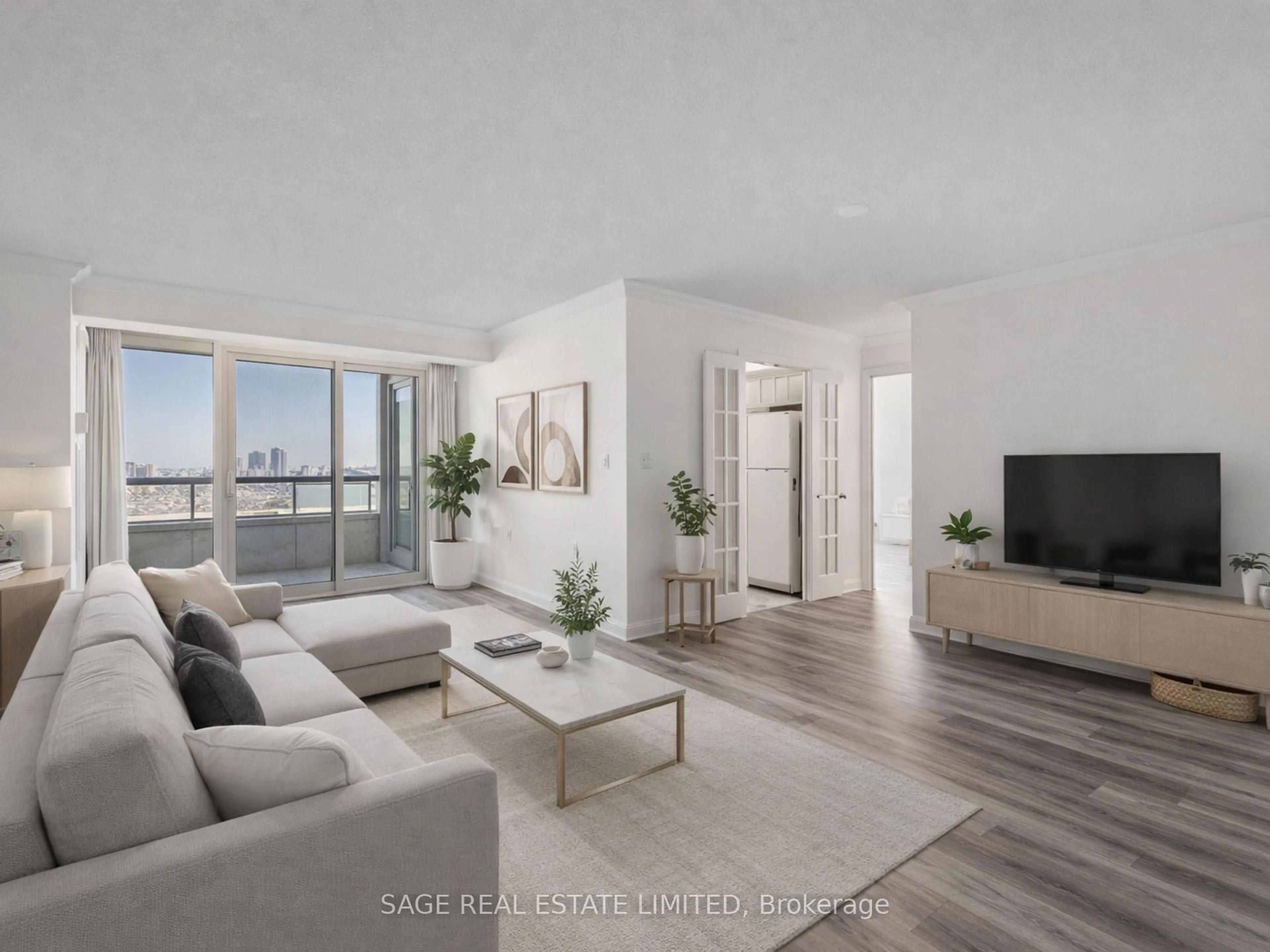 Living room with furniture, unknown for 125 Omni Dr #1935, Toronto Ontario M1P 5A9