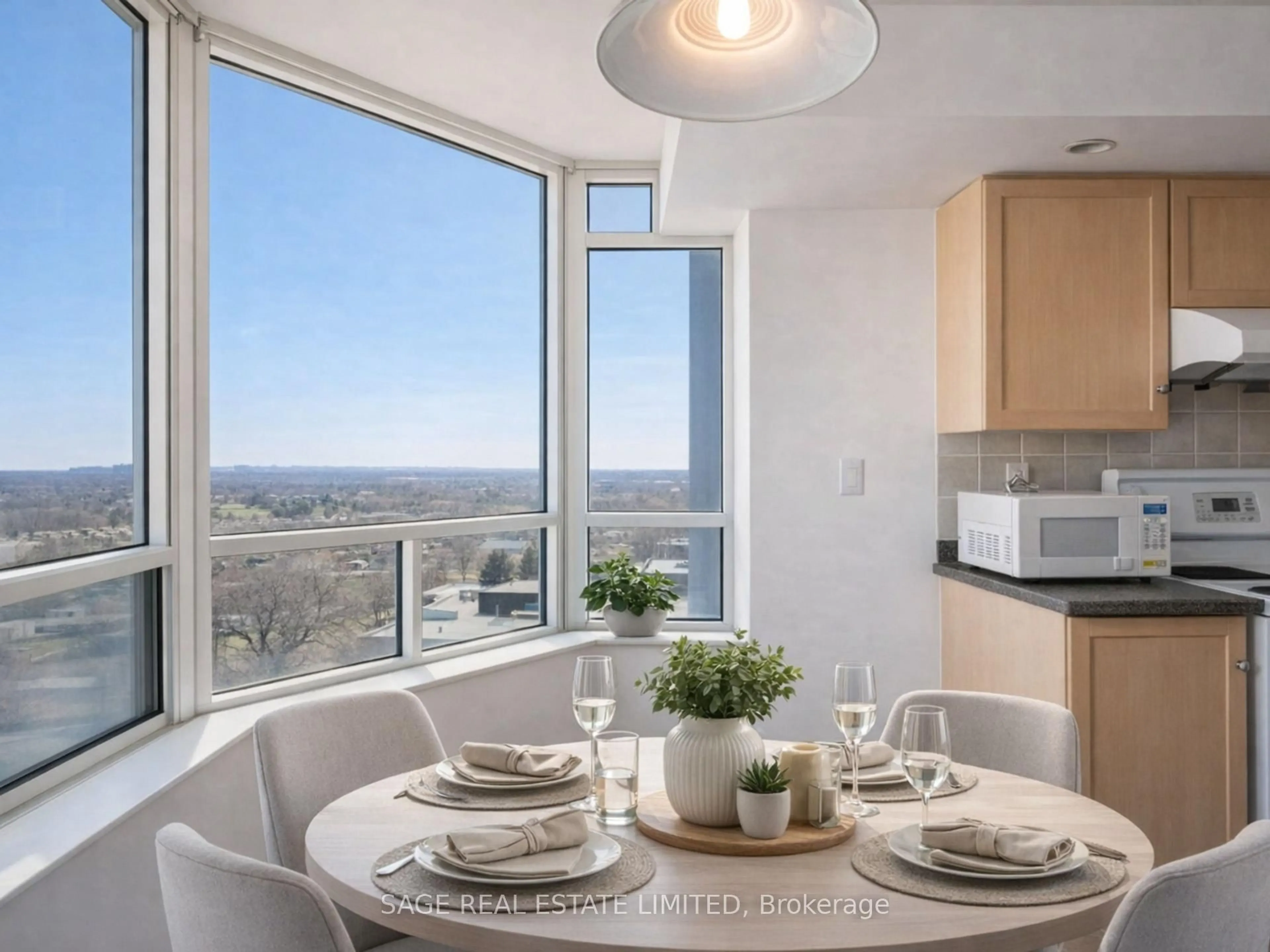 Dining room, ceramic/tile floor for 125 Omni Dr #1935, Toronto Ontario M1P 5A9