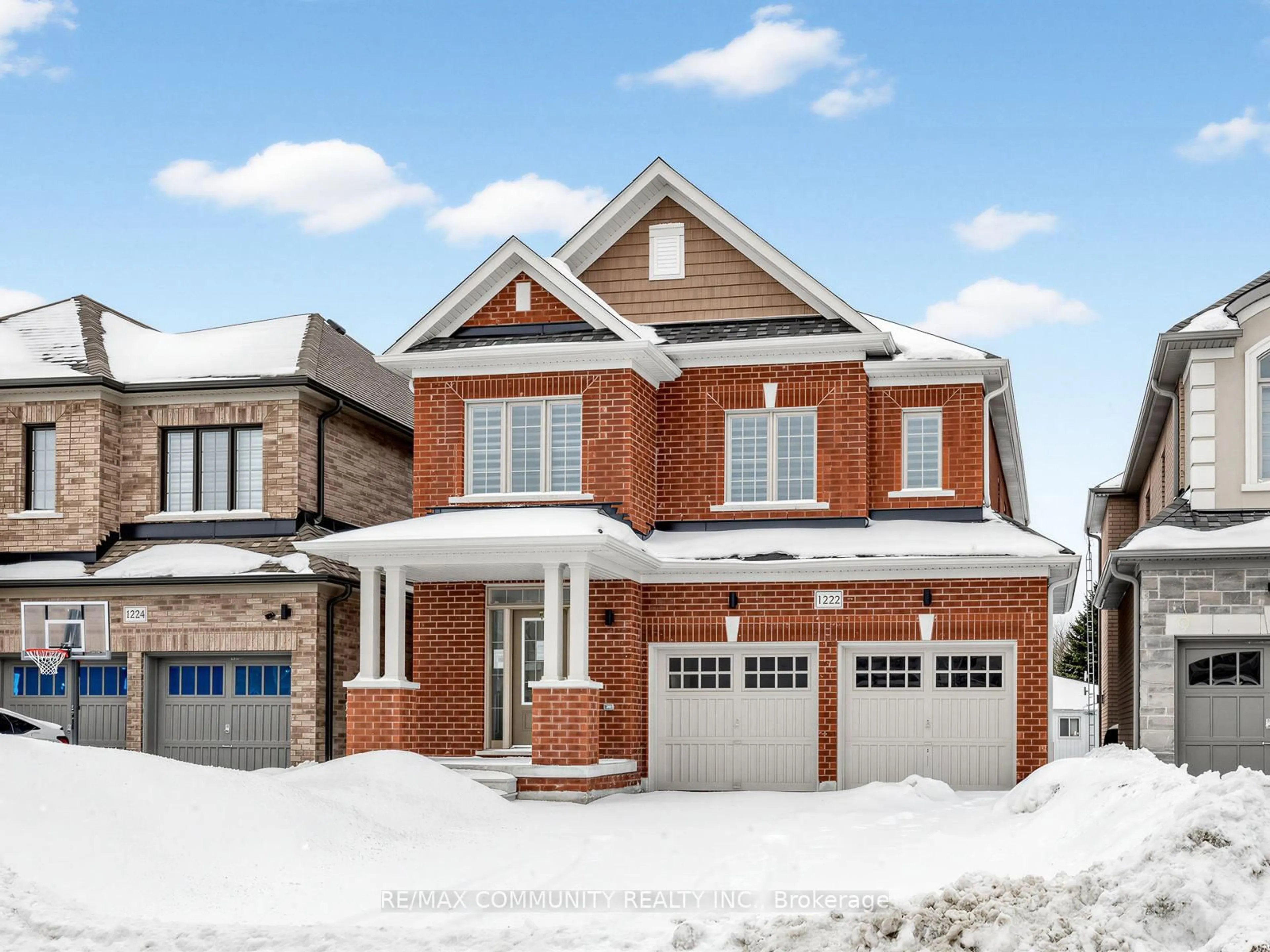 Home with brick exterior material, street for 1222 Shankel Rd, Oshawa Ontario L1K 3G2