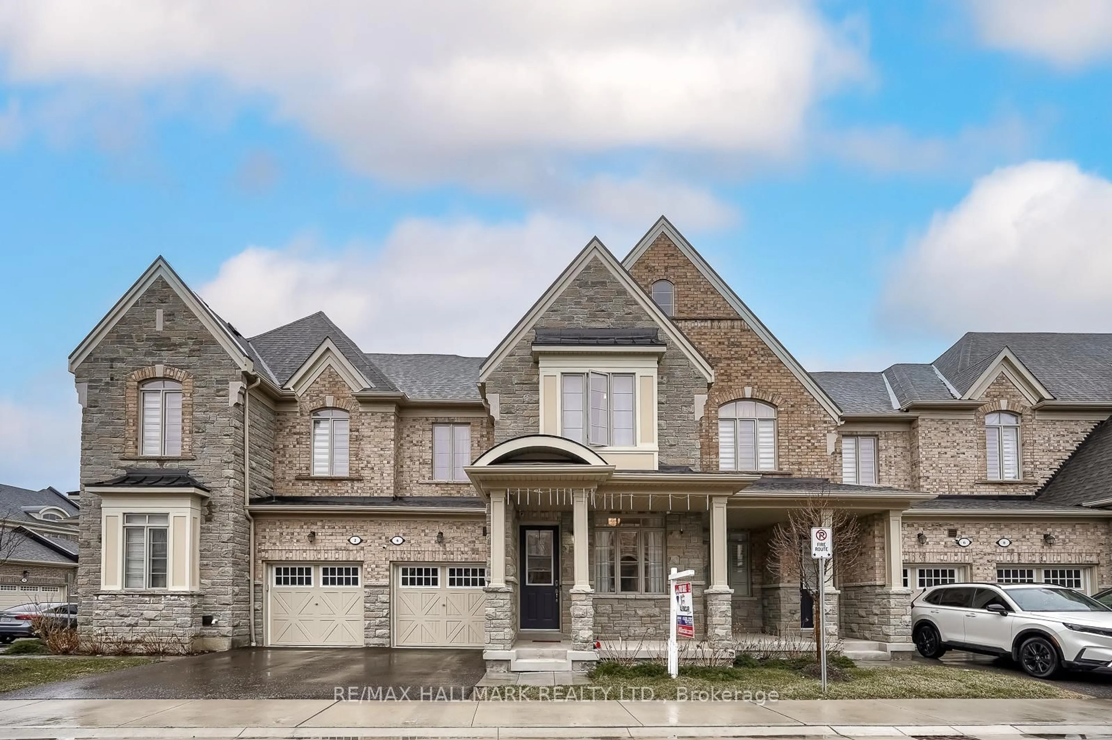 Home with brick exterior material, street for 4 Hickling Lane, Ajax Ontario L1T 0N6