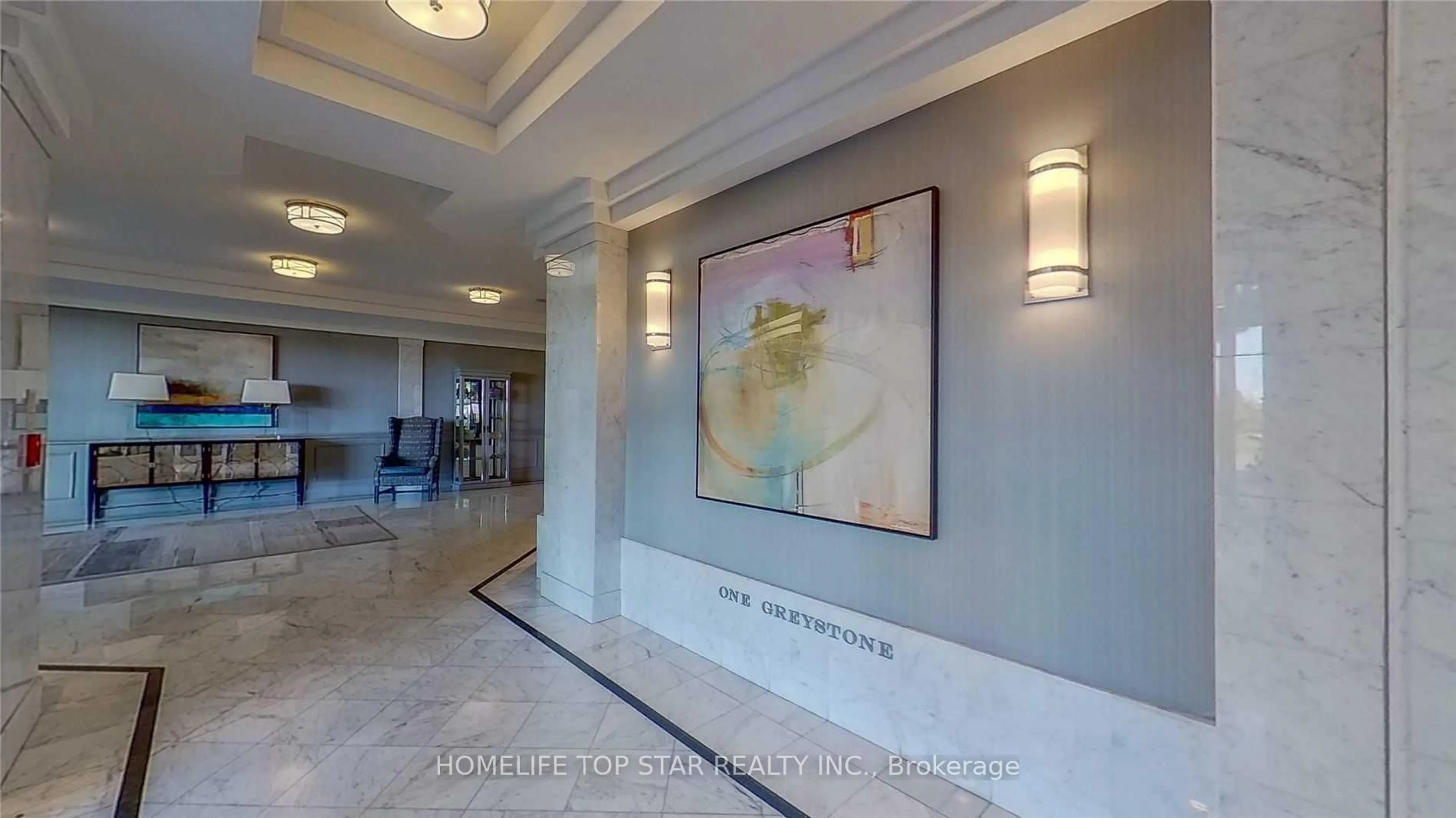 Lobby for 1 Greystone Walk Dr #PH86, Toronto Ontario M1K 5J3
