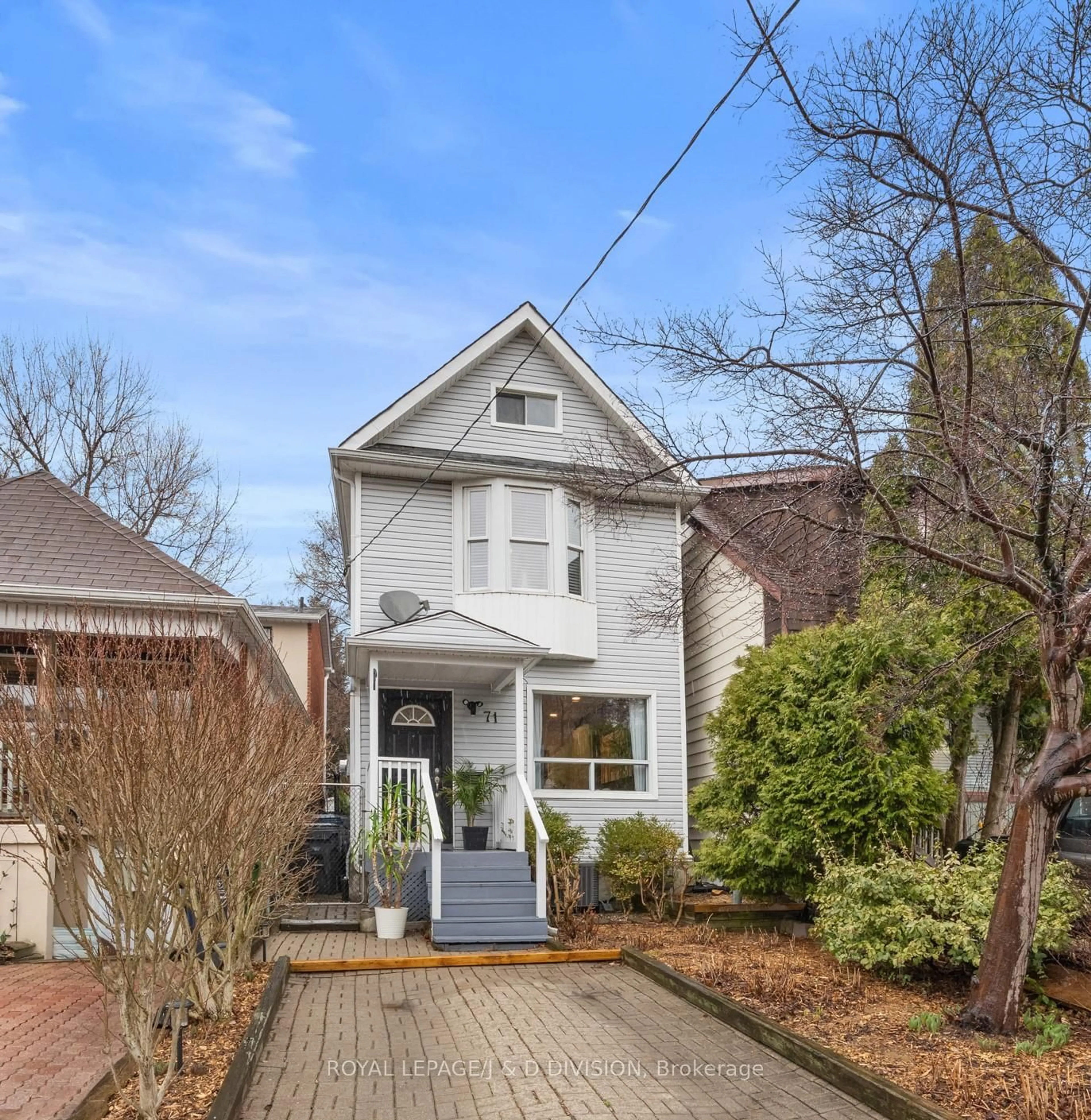 Home with brick exterior material, street for 71 Madelaine Ave, Toronto Ontario M1L 2X6