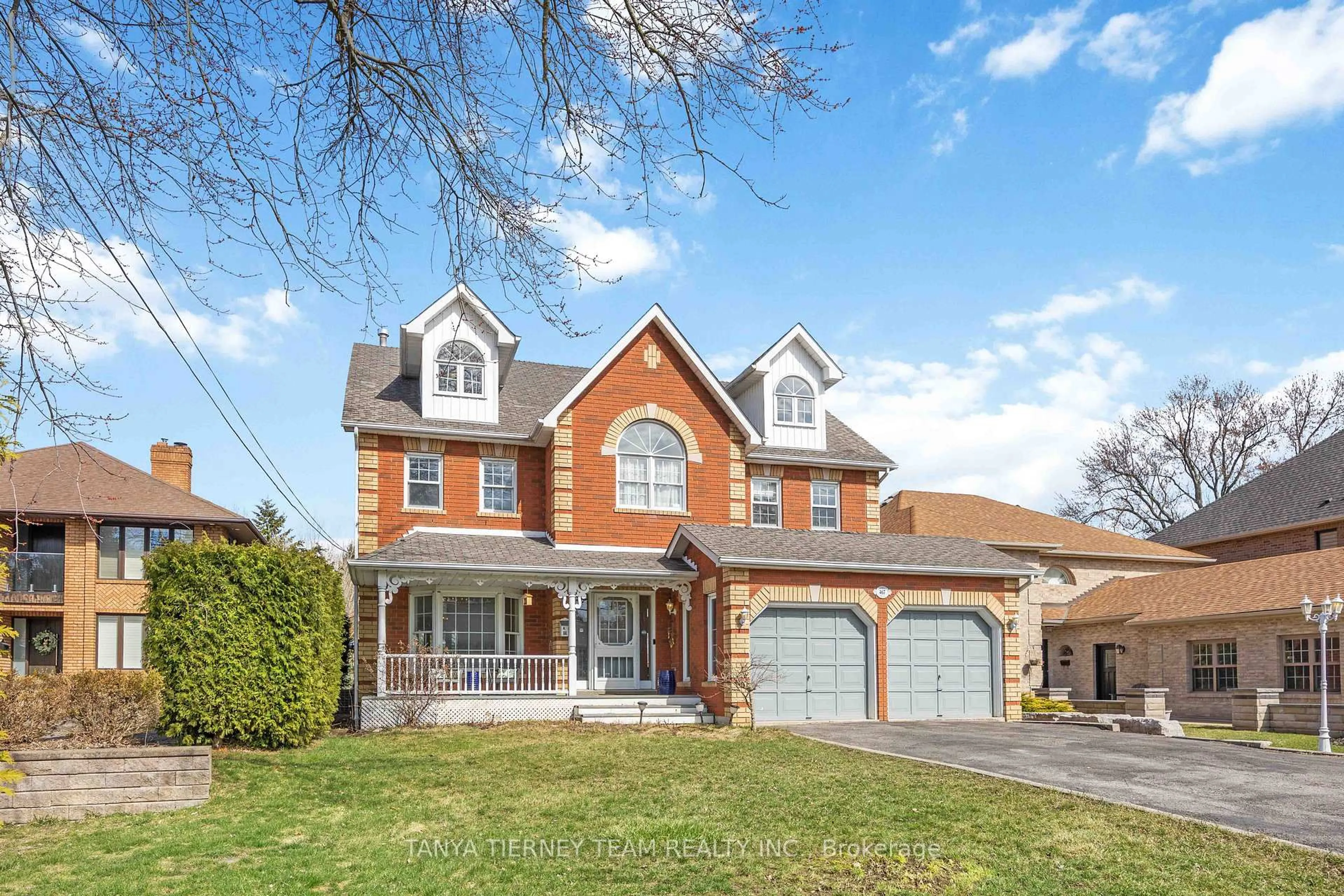 Home with brick exterior material, street for 467 Oakwood Dr, Pickering Ontario L1W 2M8