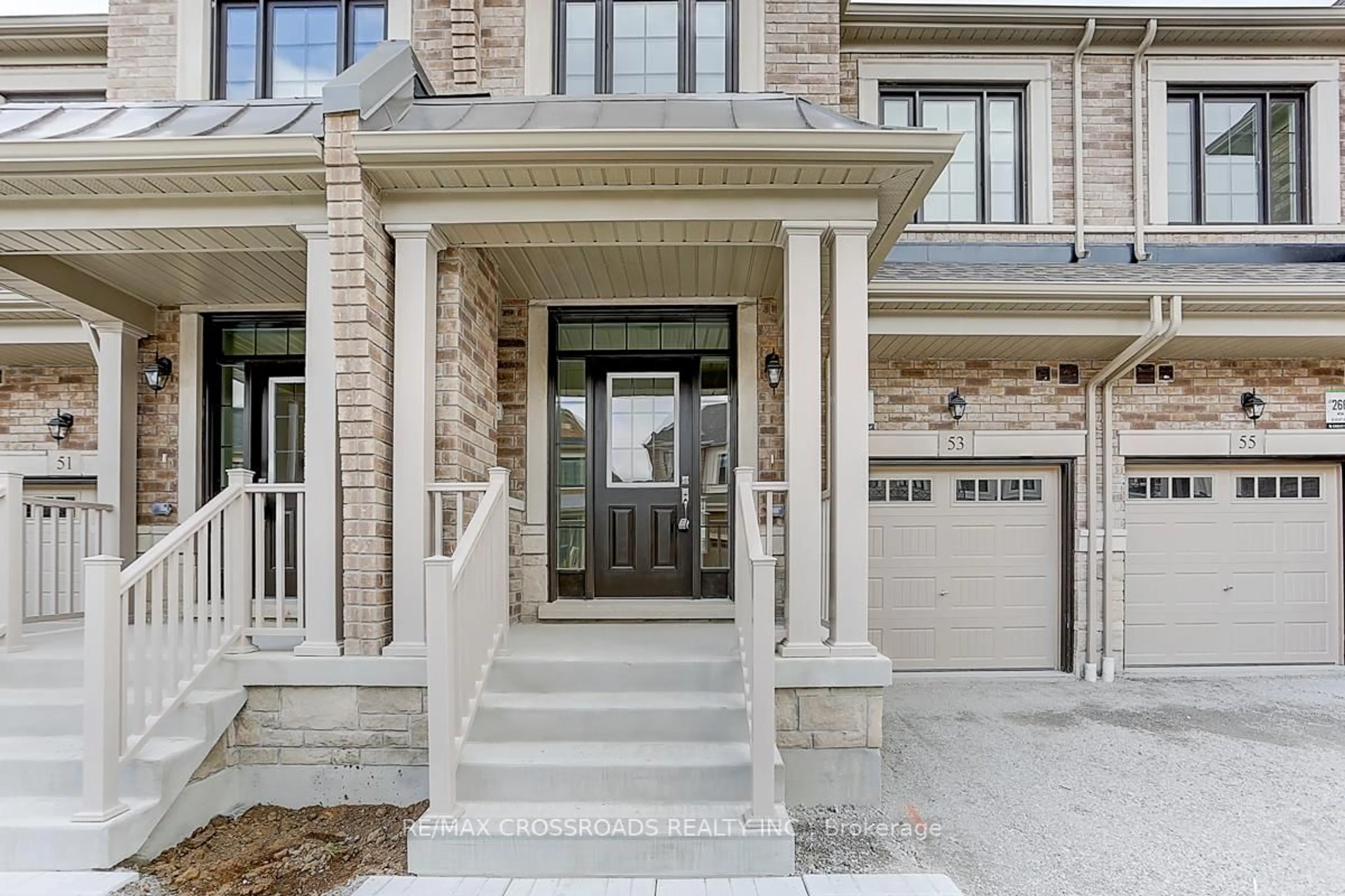 Home with brick exterior material, street for 53 Velvet Dr, Whitby Ontario L1P 0P6