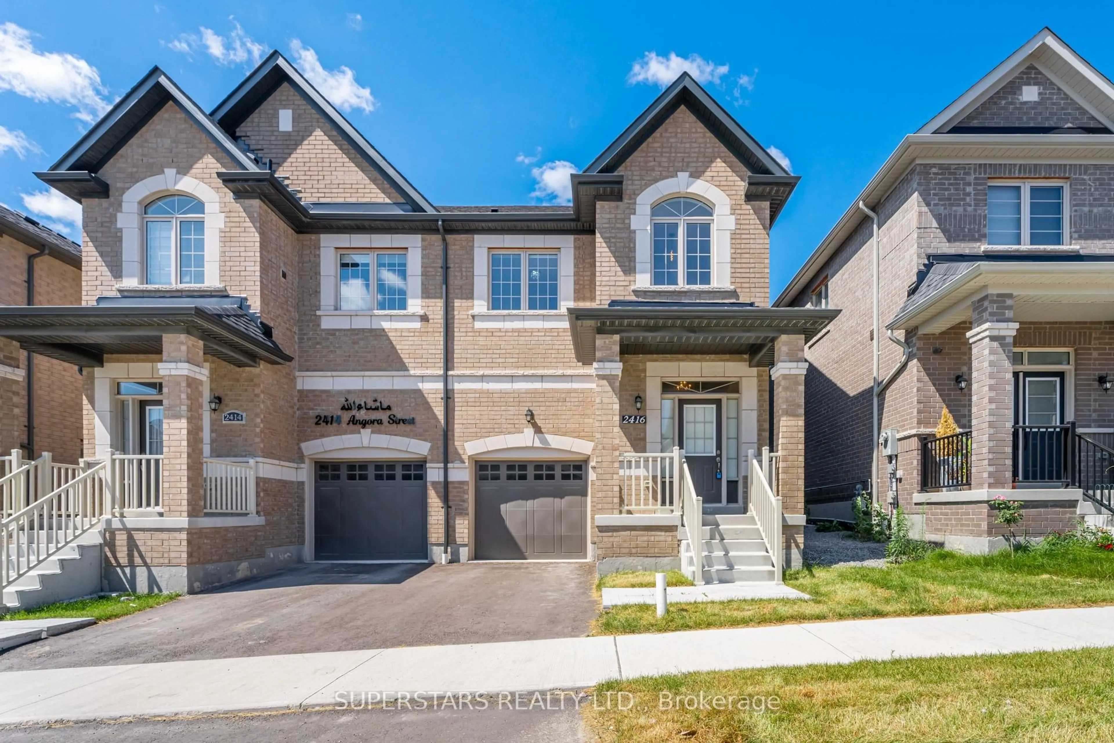 Home with brick exterior material, street for 2416 Angora St, Pickering Ontario L1X 0M6