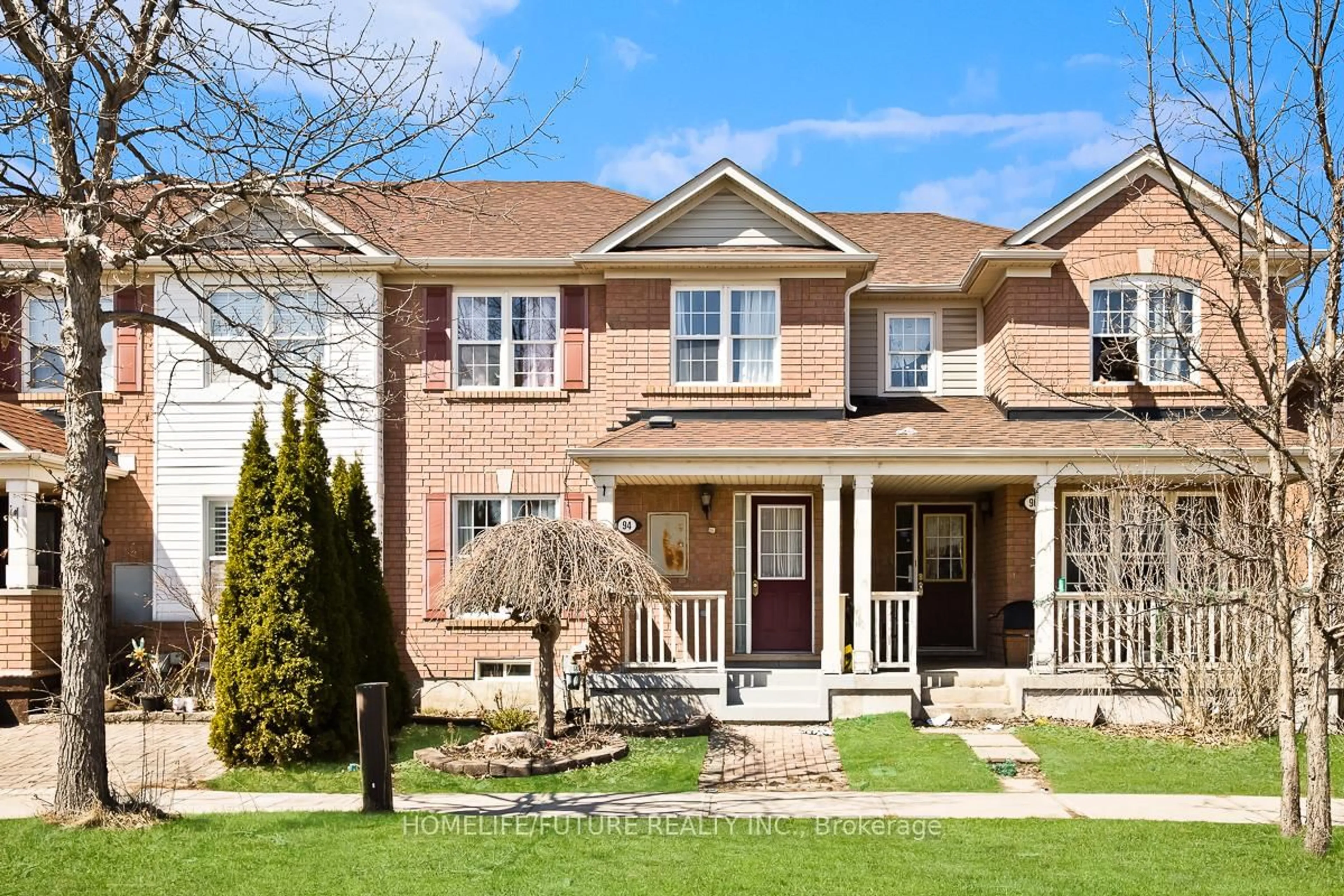 Home with brick exterior material, street for 94 Staines Rd, Toronto Ontario M1X 1Y9