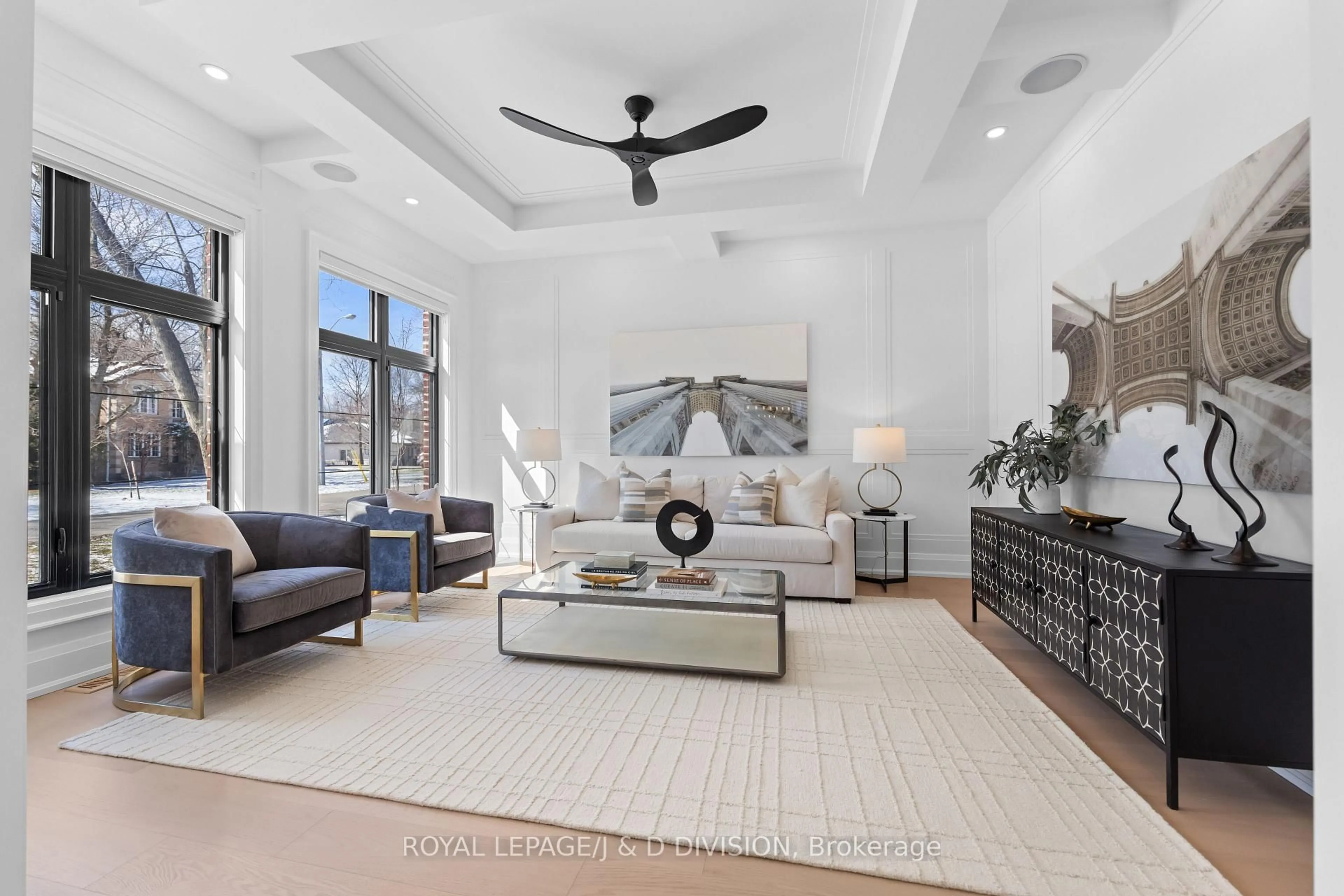 Living room with furniture, unknown for 4 Pine Ridge Dr, Toronto Ontario M1M 2X3