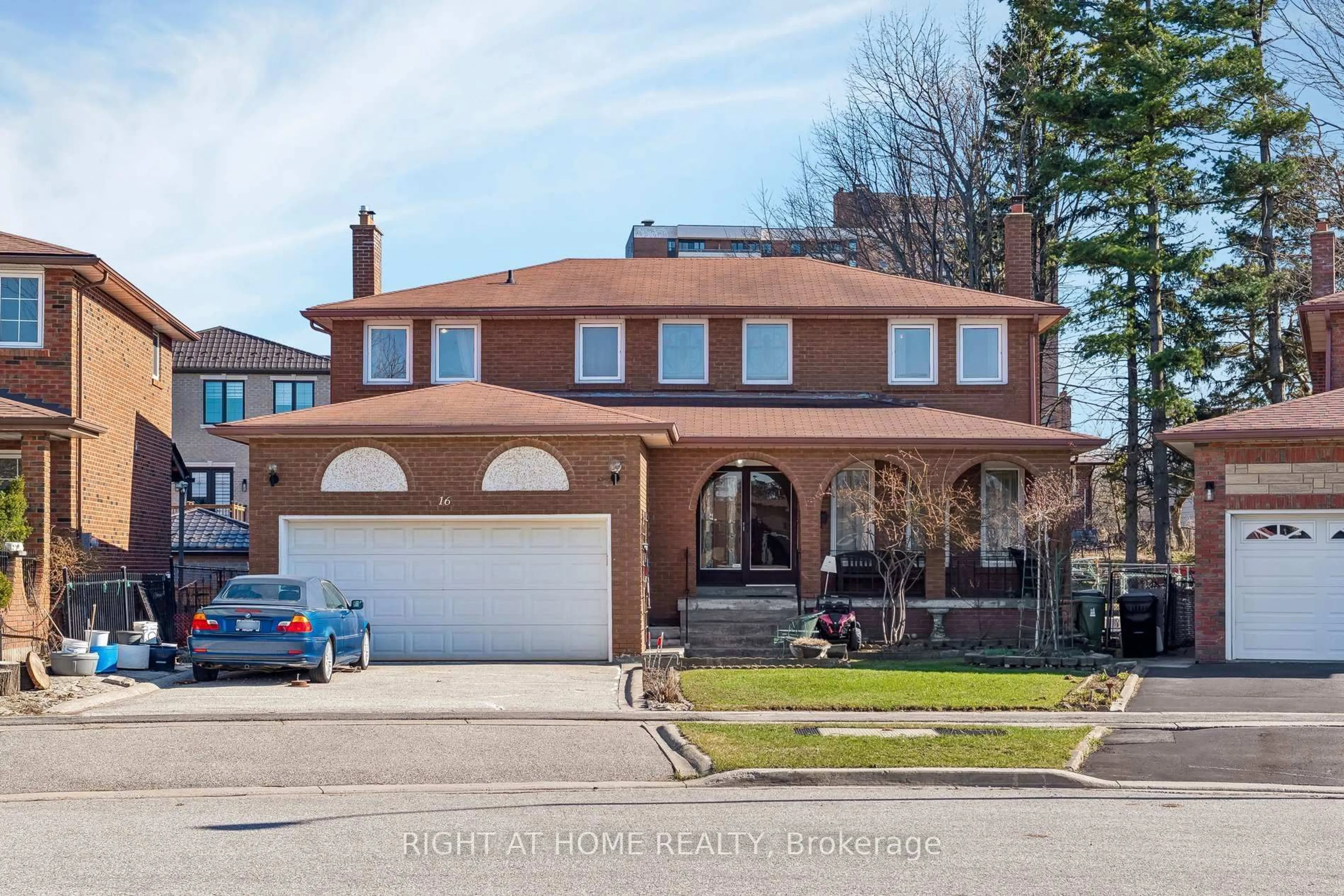 Home with brick exterior material, street for 16 Ascolda Blvd, Toronto Ontario M1J 2N7