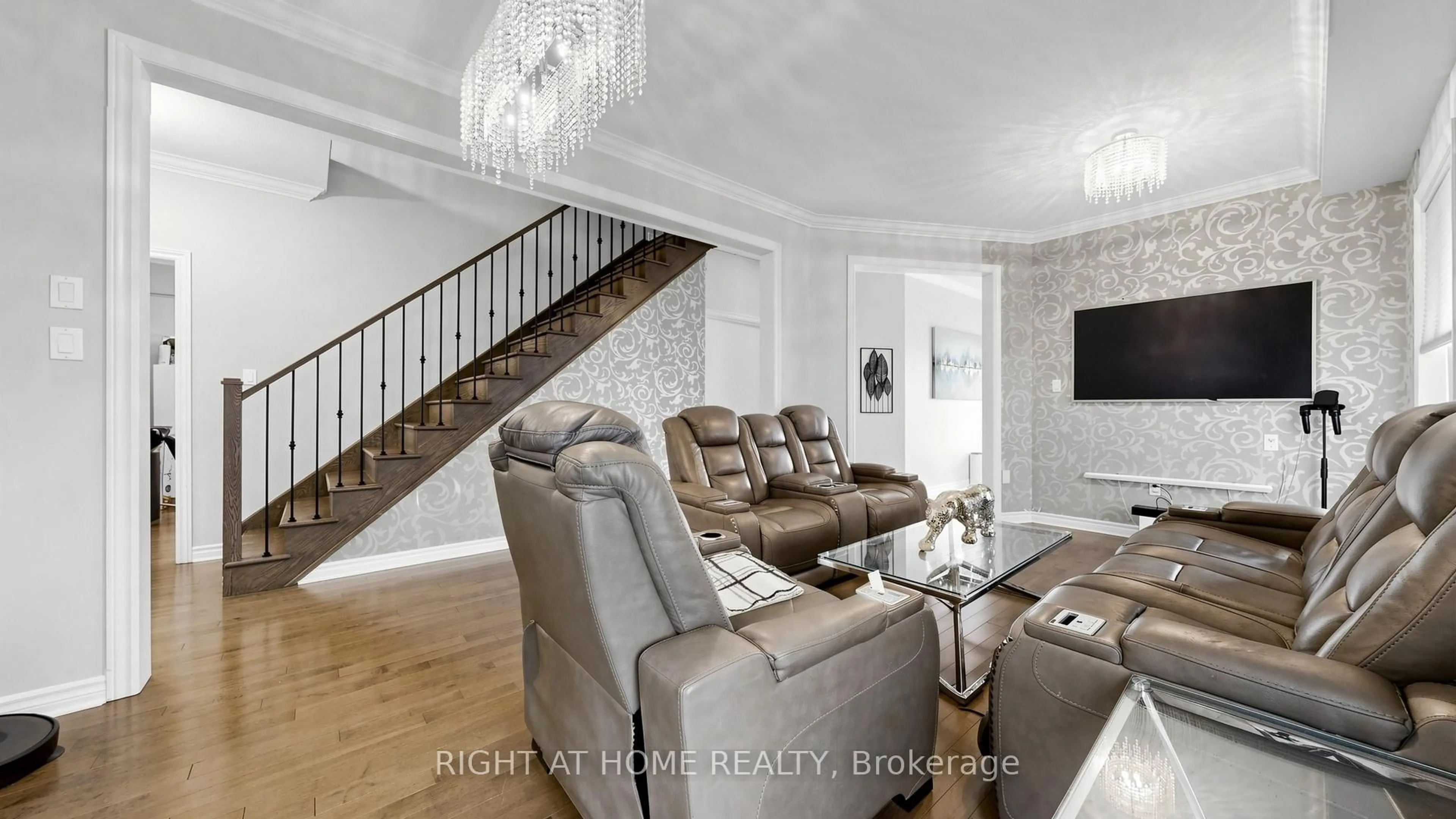 Living room with furniture, unknown for 868 Wrenwood Dr, Oshawa Ontario L1K 0V8