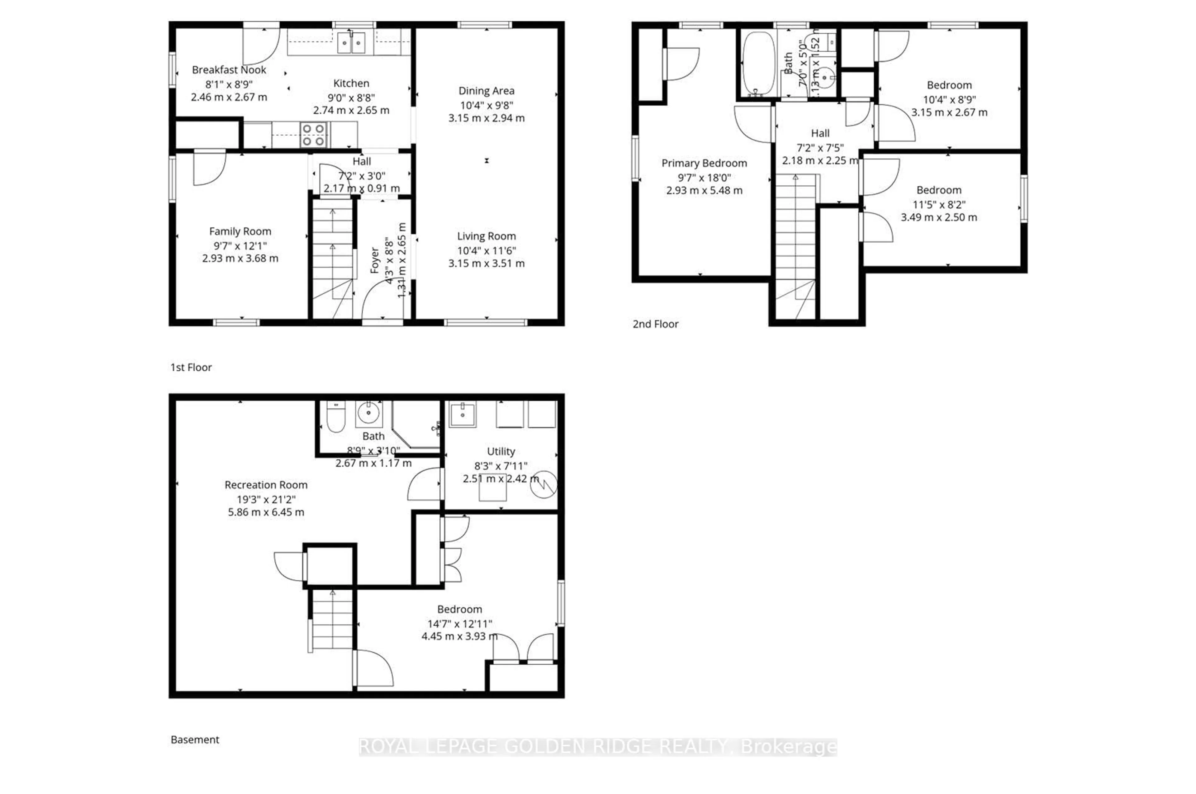 Floor plan for 10 Eastgate Cres, Toronto Ontario M1L 1W9