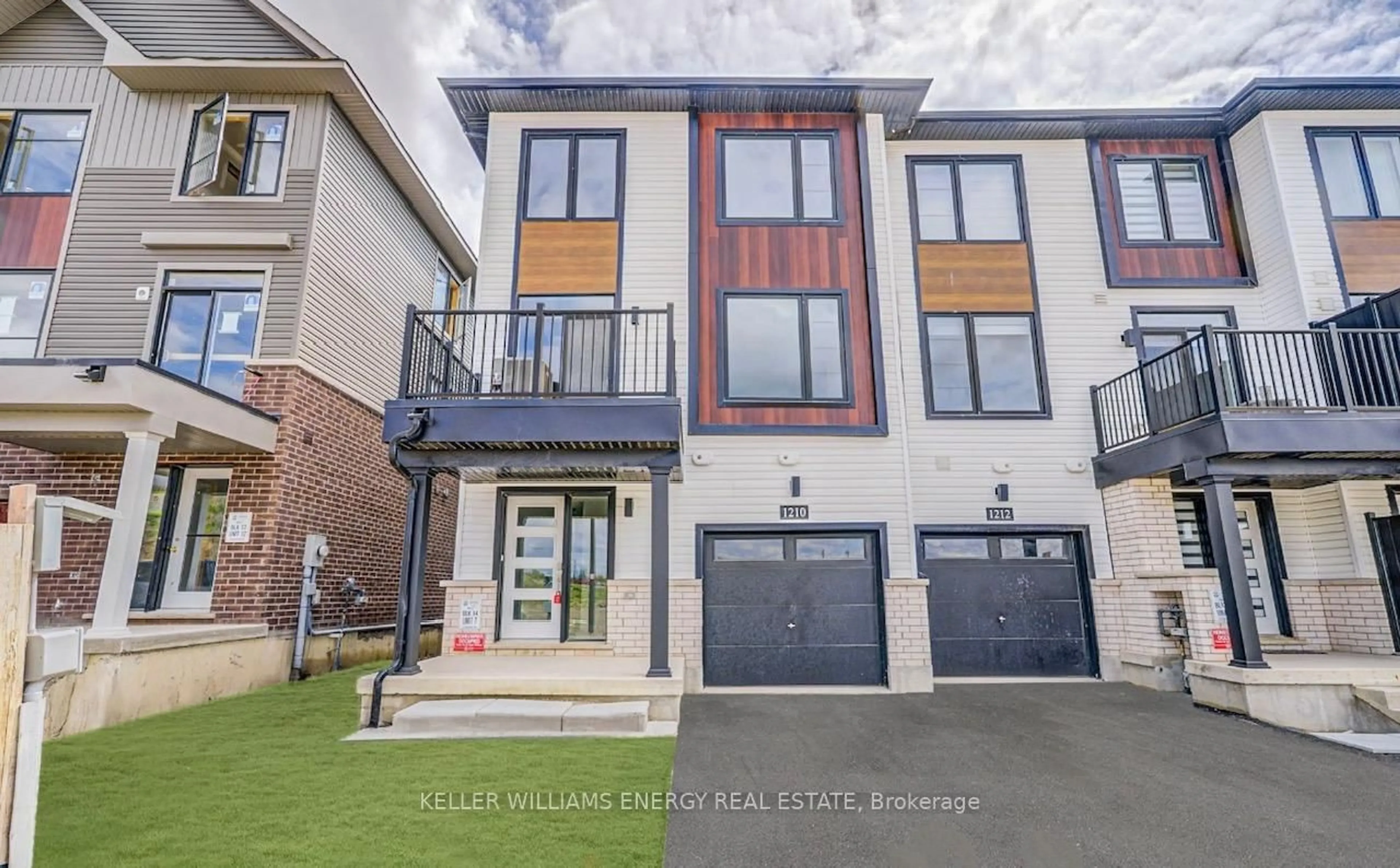 Home with brick exterior material, street for 1210 Greentree Path, Oshawa Ontario L1H 8L7